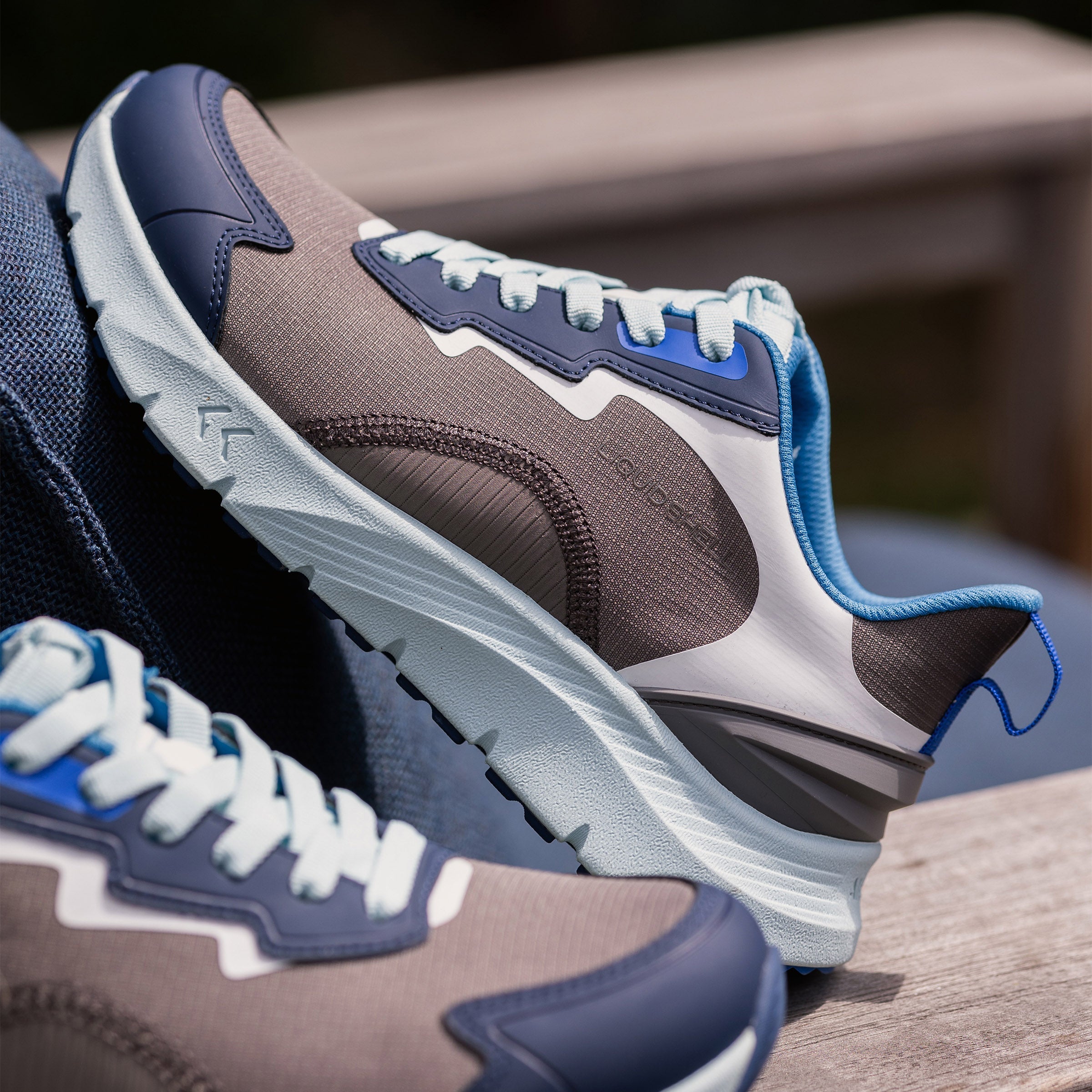 Exhault Cyber Blue Shoe - Image 2