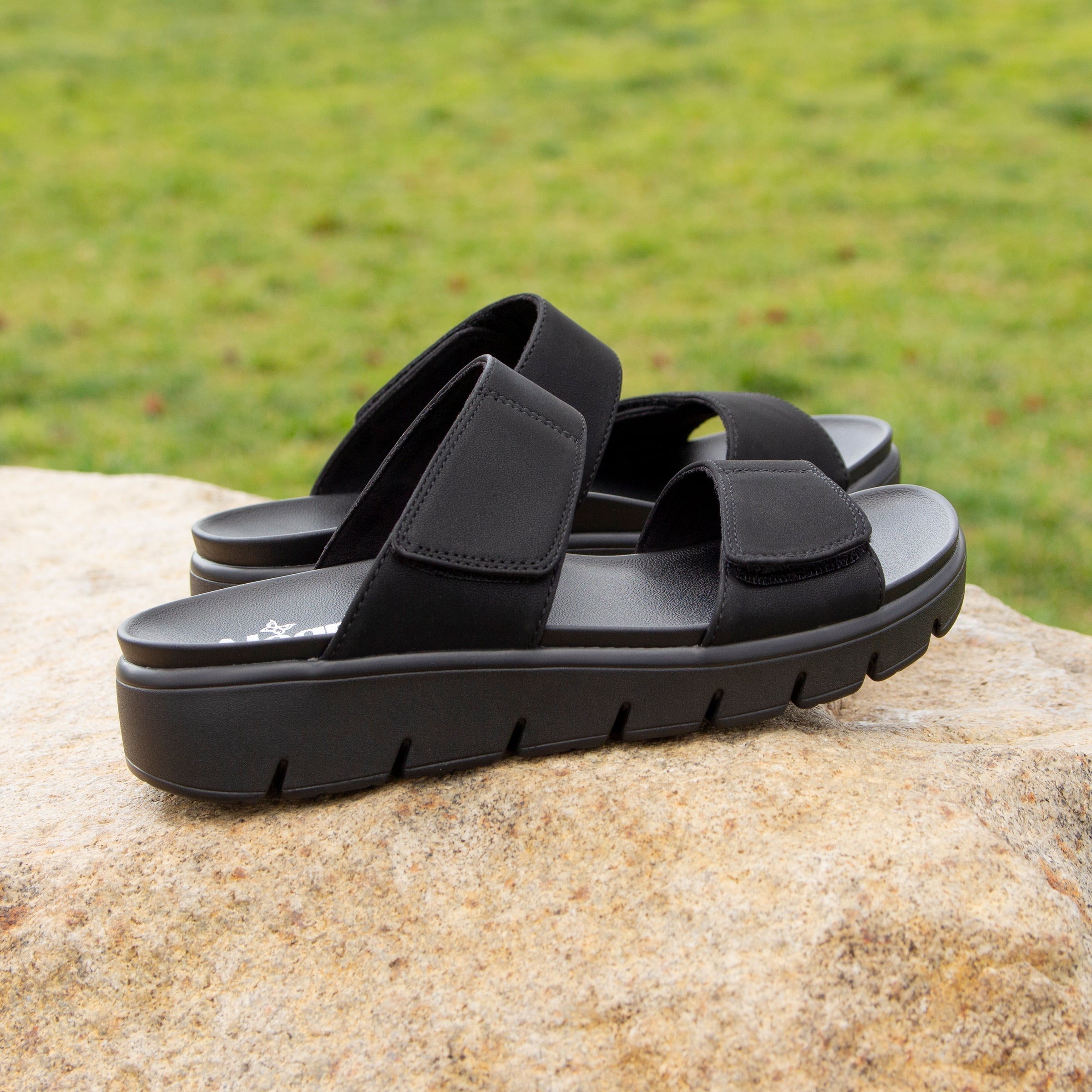 Rubie Black Softie Sandal - Image 2