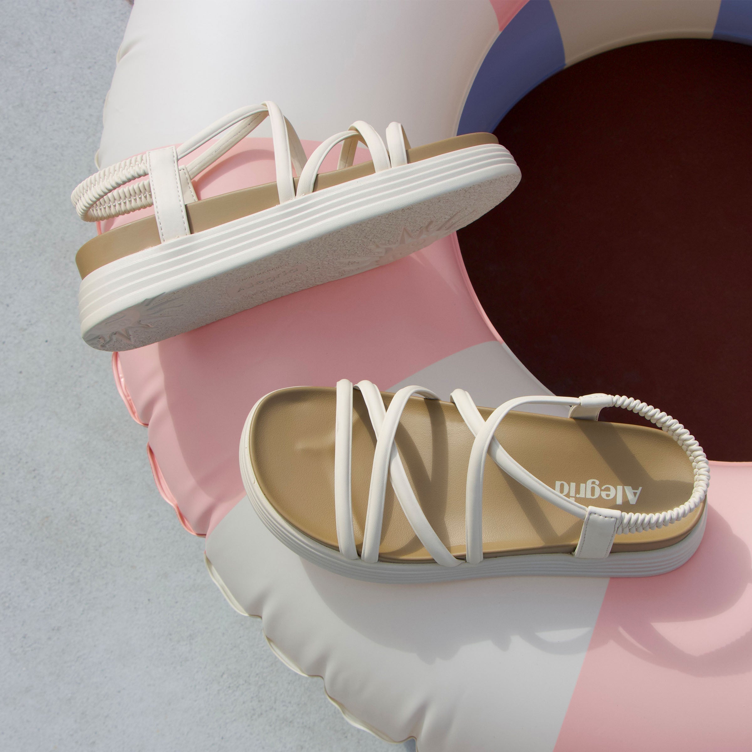 Audie Crème Brulee Sandal - Image 2