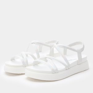 Audie Phosphorescence White Sandal