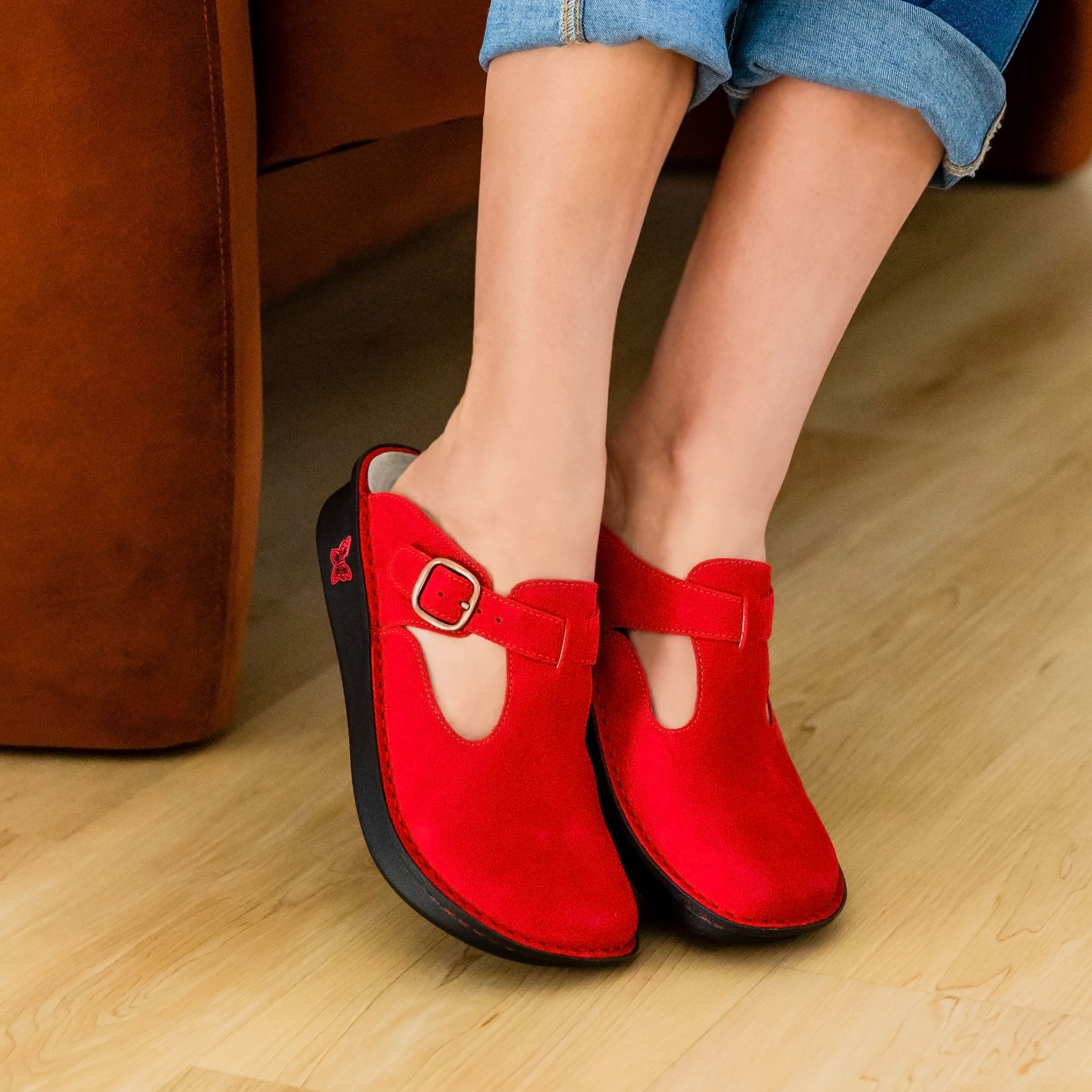 Classic She's A Firecracker Suede Shoe - Image 2
