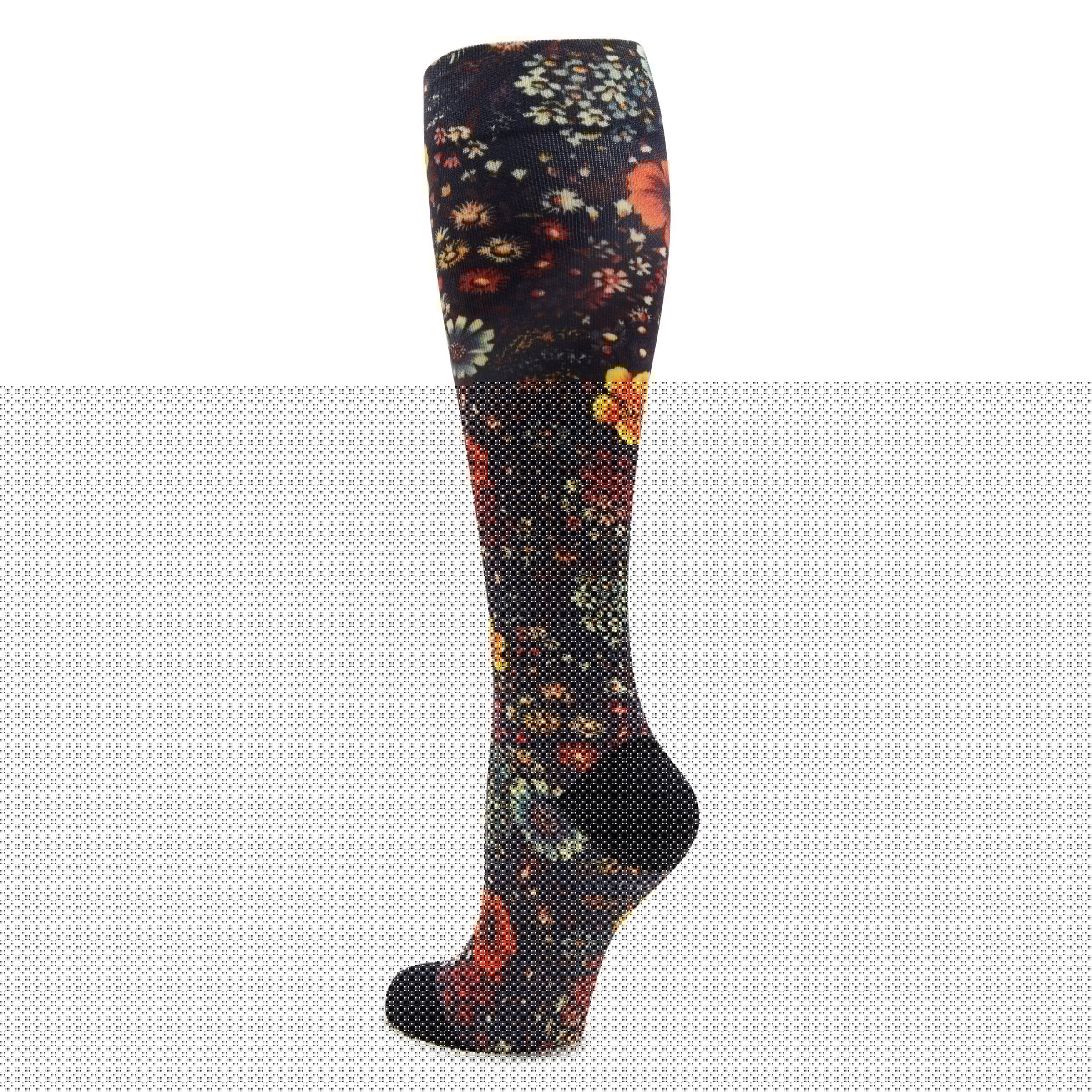 Compression Midnight Garden Socks - Image 2