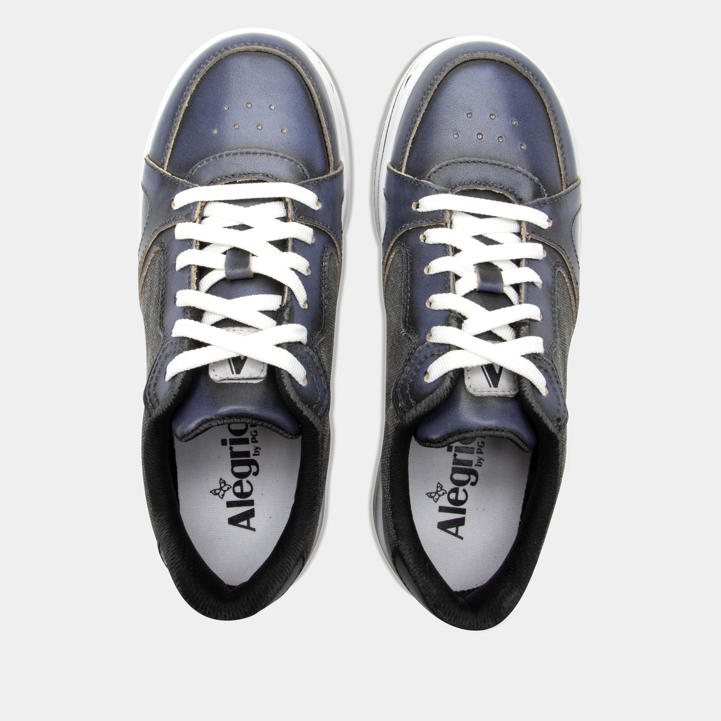 Alyster Blue Black Shoe - Image 5
