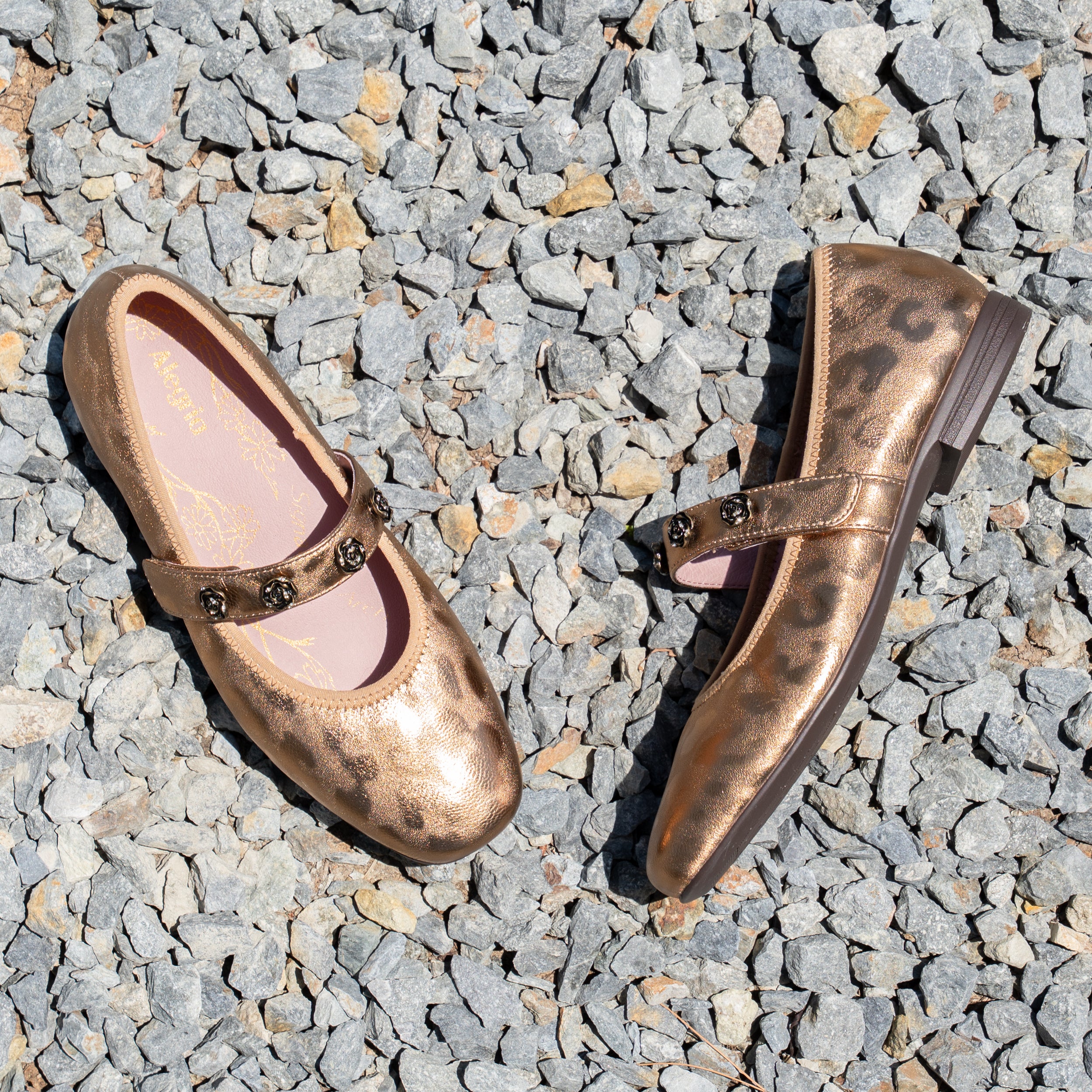 Audree Mirage Gold Shoe - Image 2