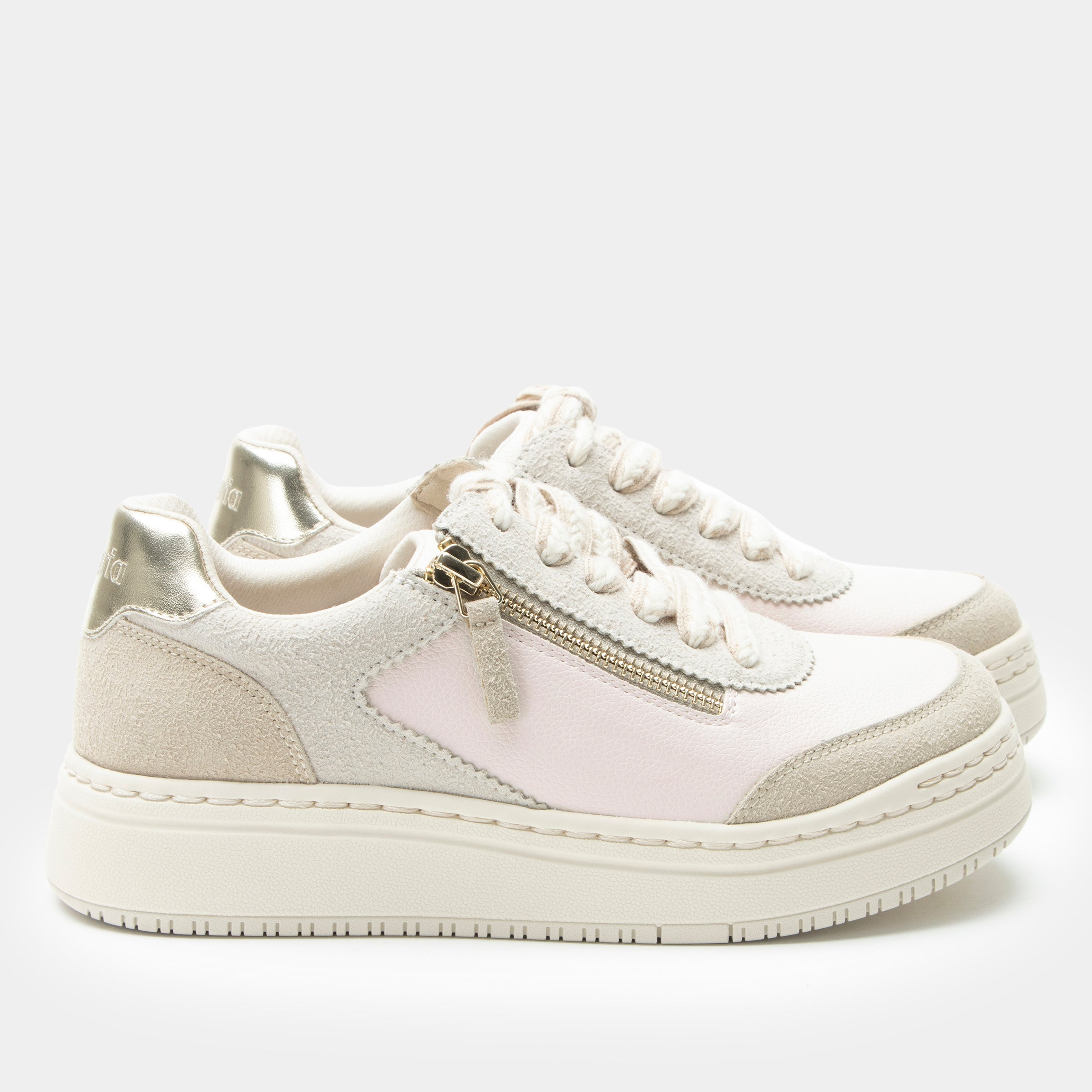 Averie Boho Beige Shoe - Image 3