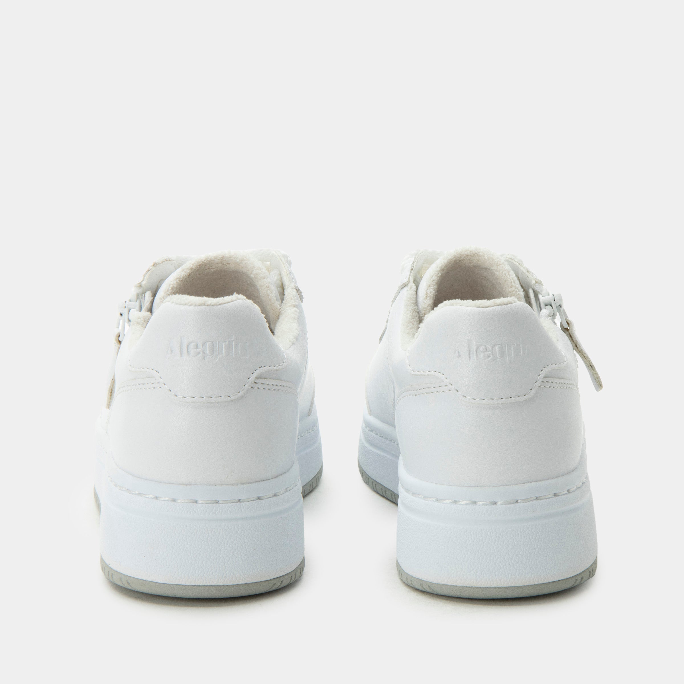 Averie Retro White Shoe - Image 4