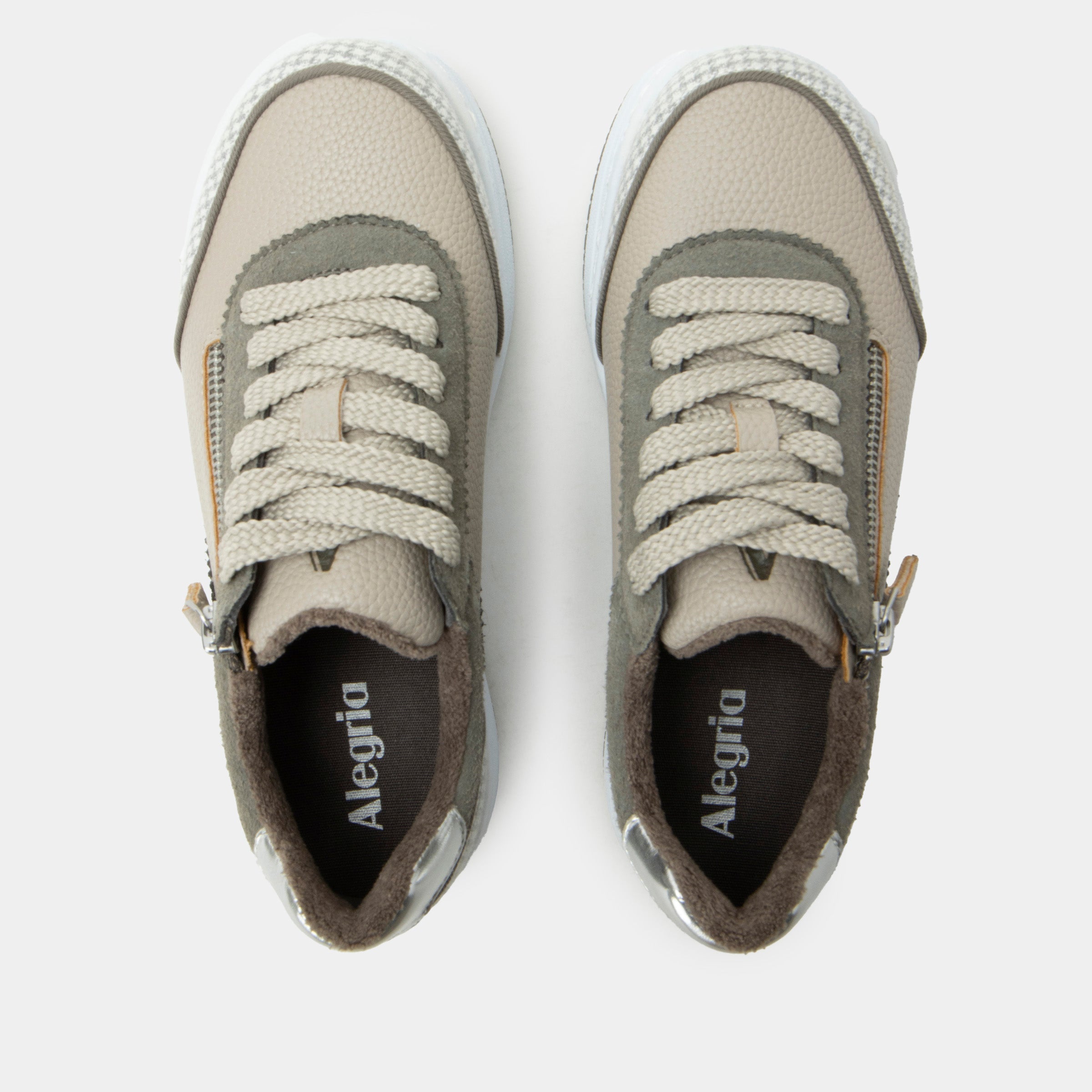 Averie Houndstooth Grey Shoe - Image 5