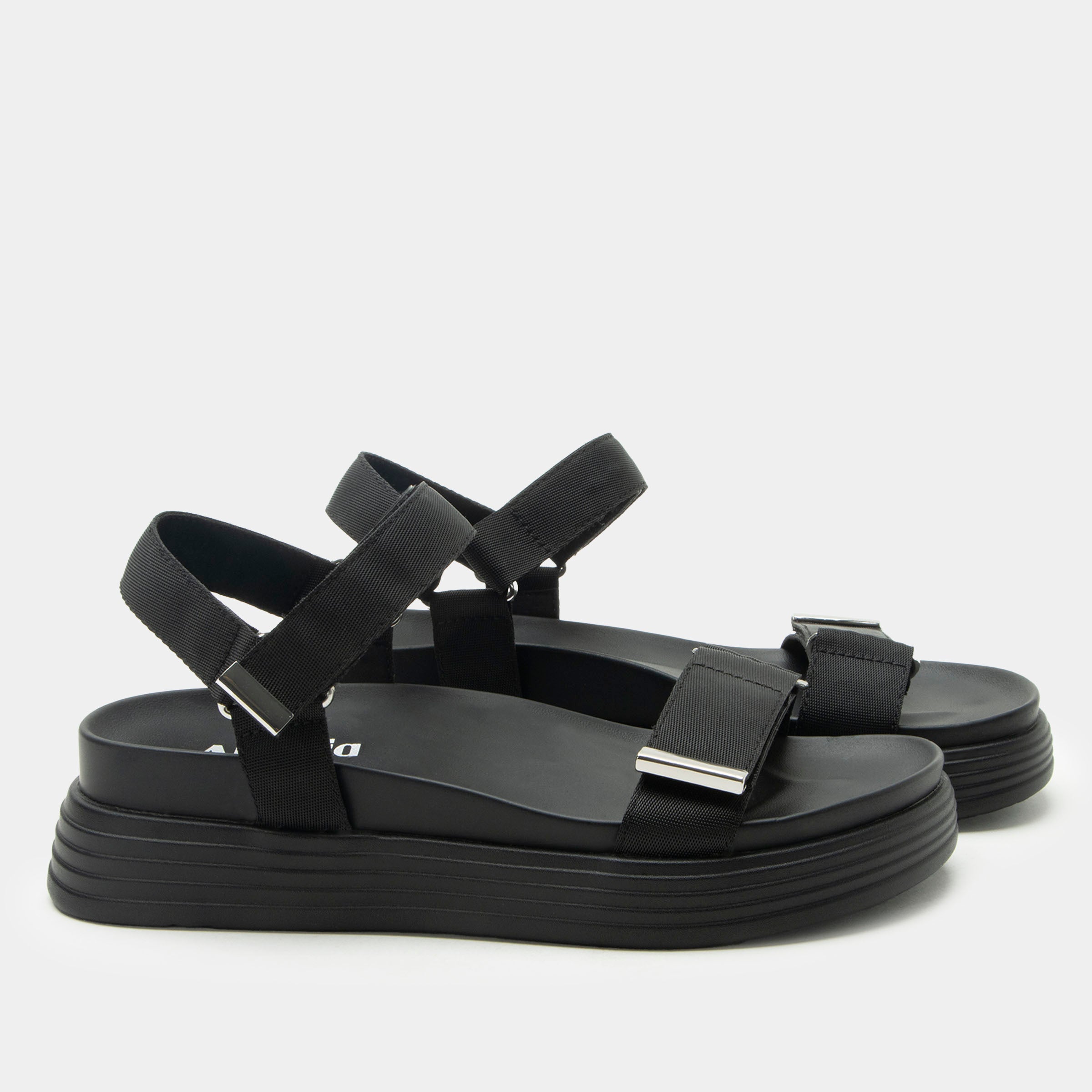 Allyson Black Sandal - Image 3