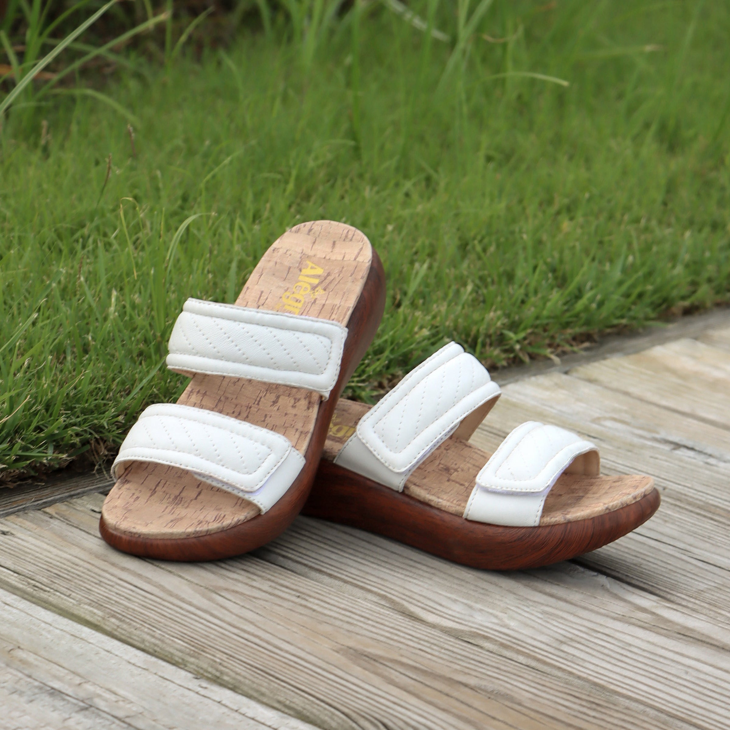 Brayah White Sandal - Image 2
