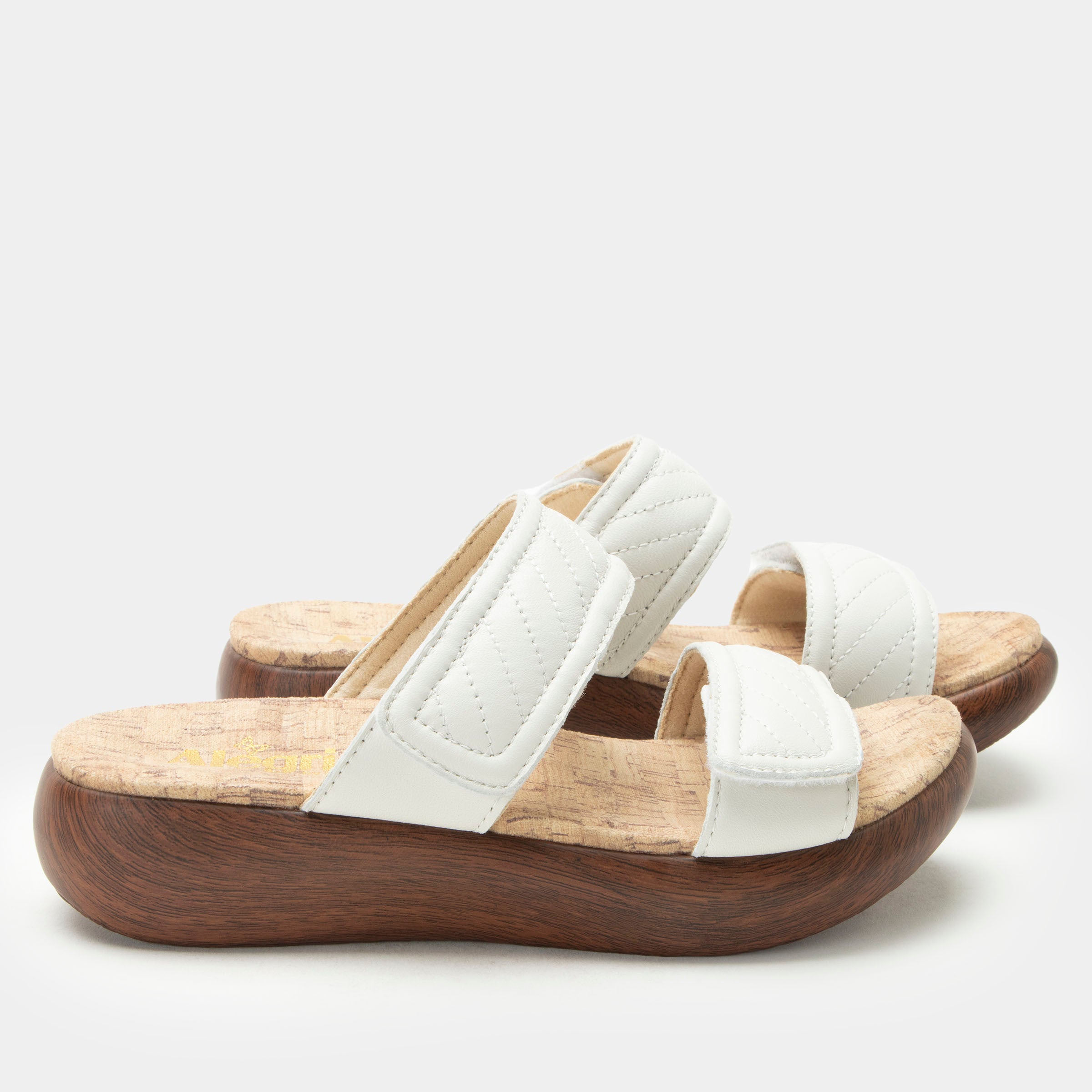 Brayah White Sandal - Image 3