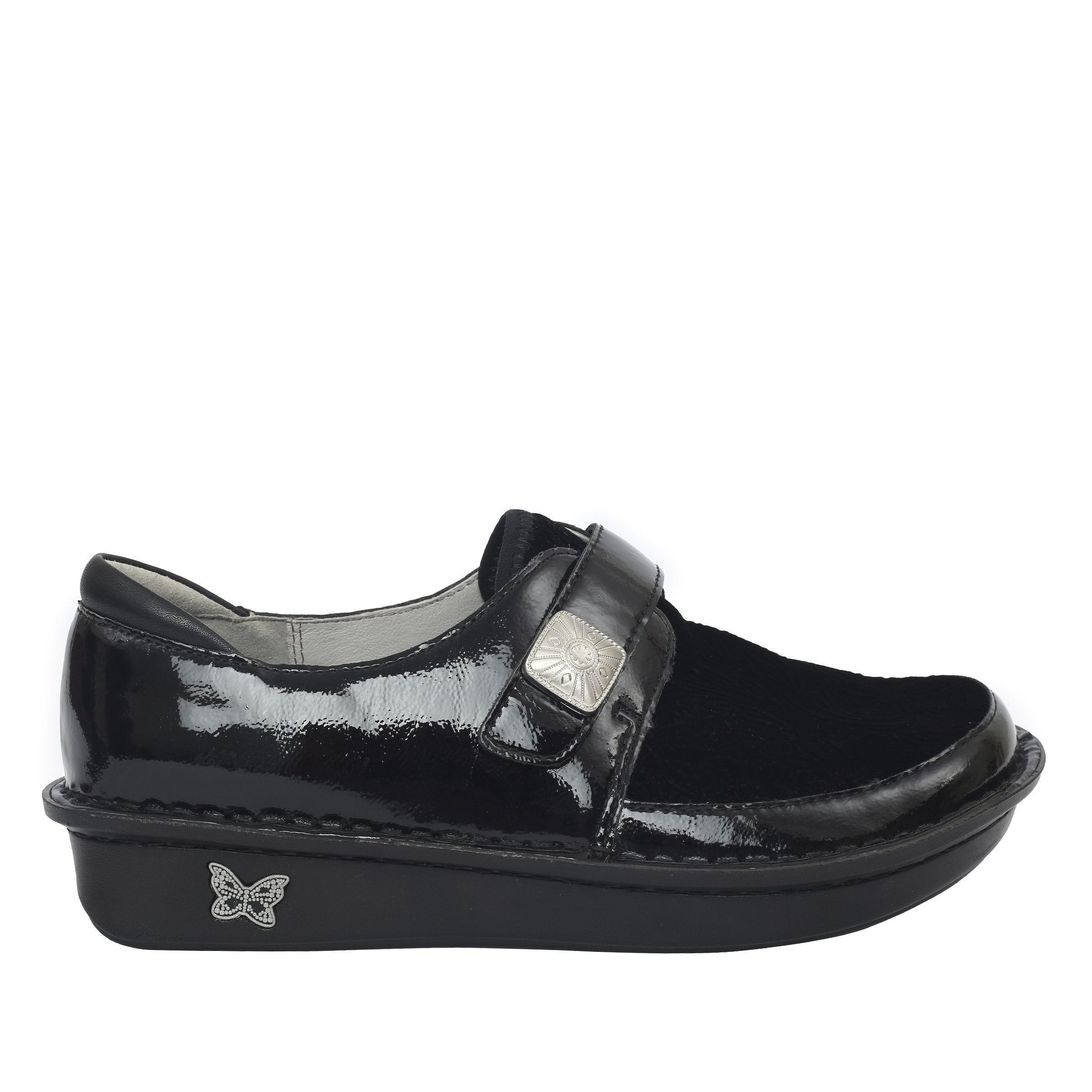Brenna Raven Velvet Shoe - Image 3