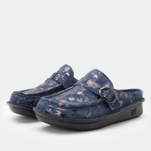 Brigid Lumen Navy Clog