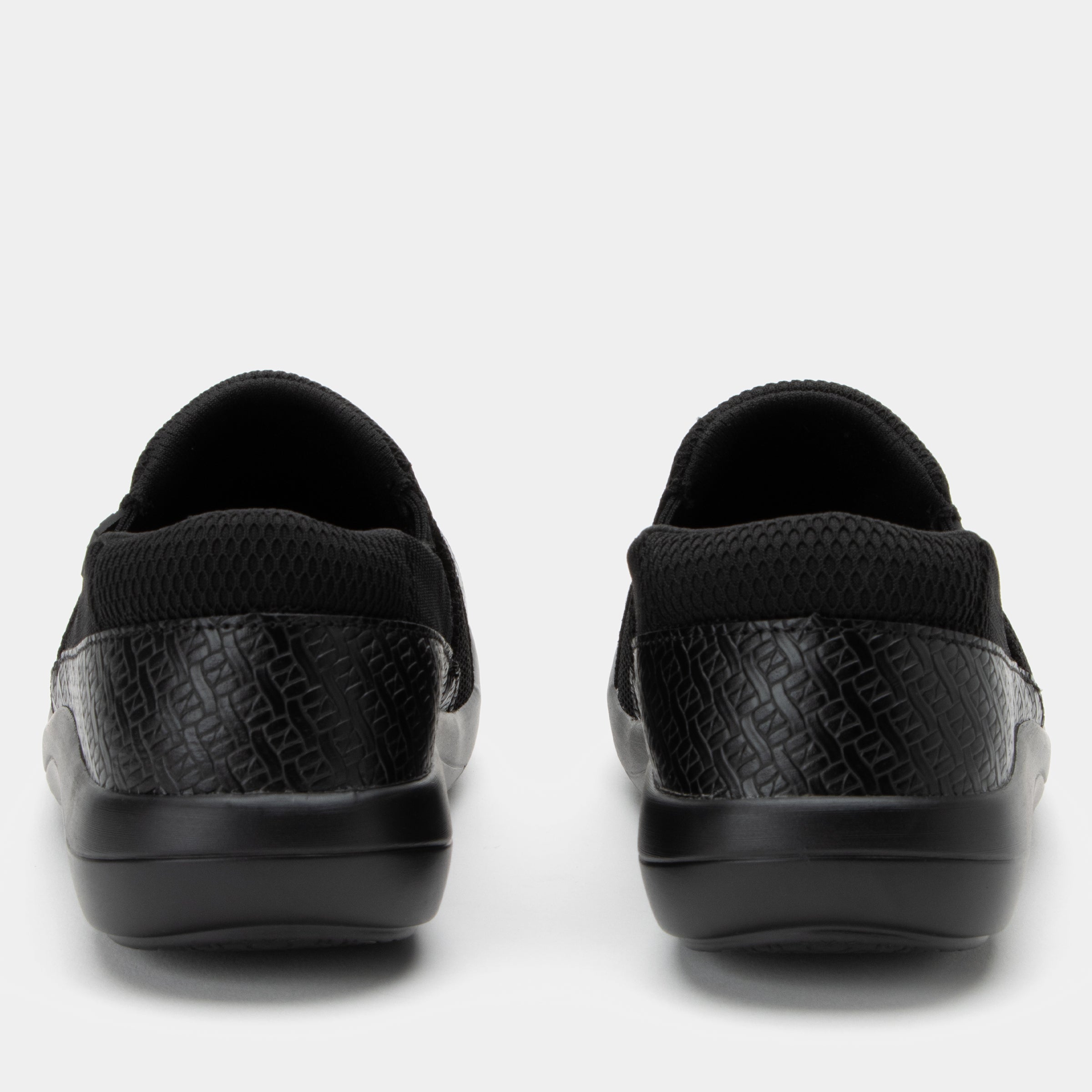 Duette Black Woven Shoe - Image 3