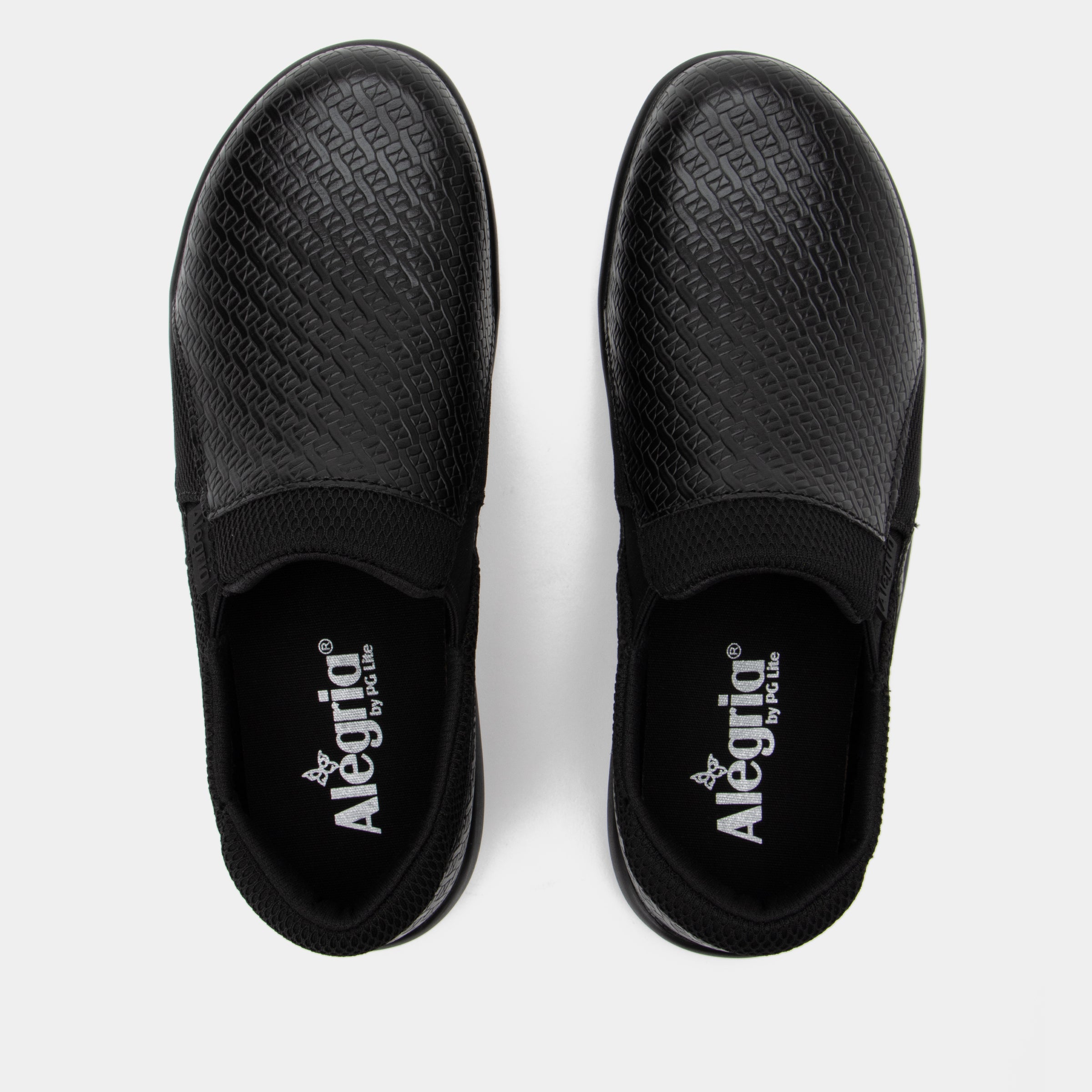Duette Black Woven Shoe - Image 4