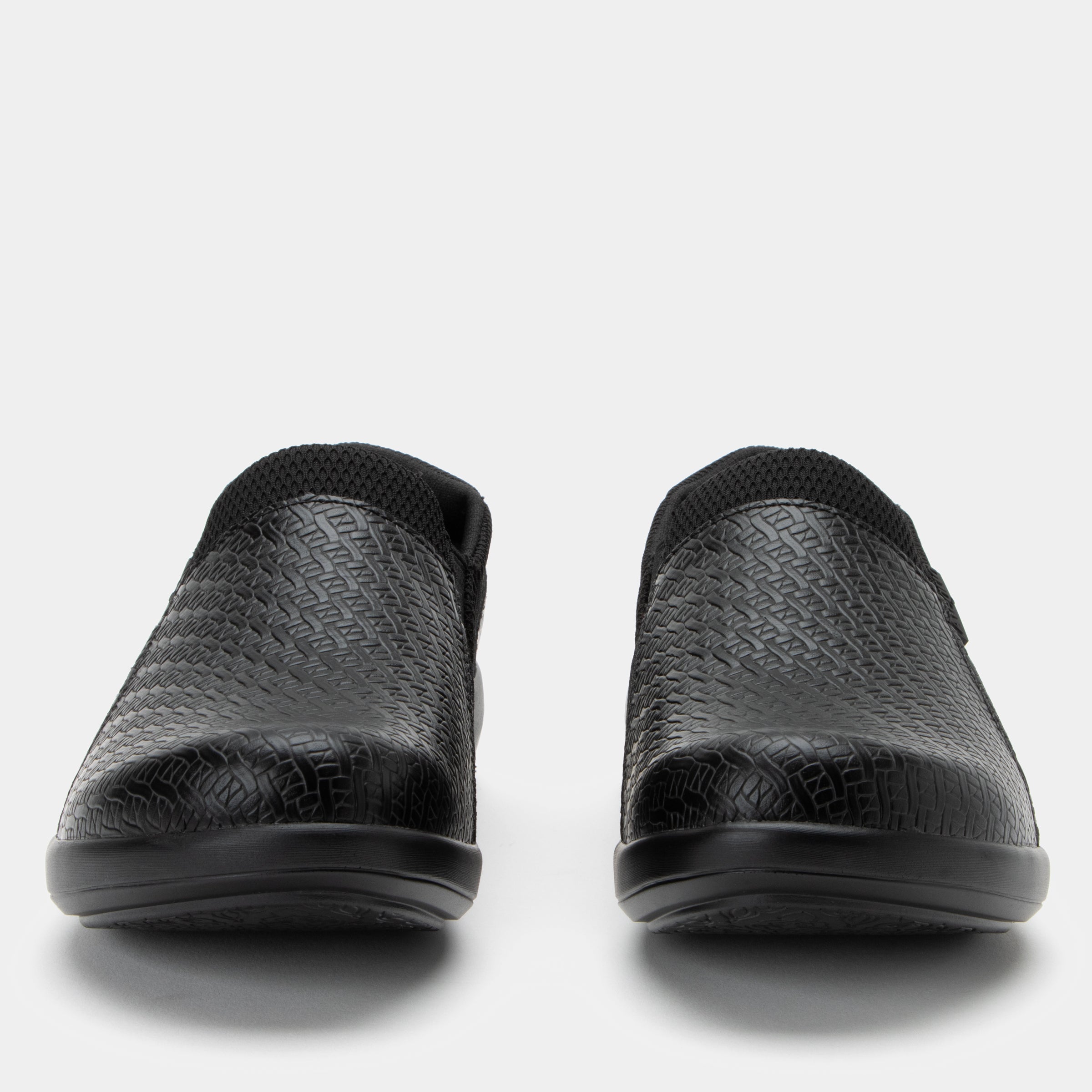 Duette Black Woven Shoe - Image 5
