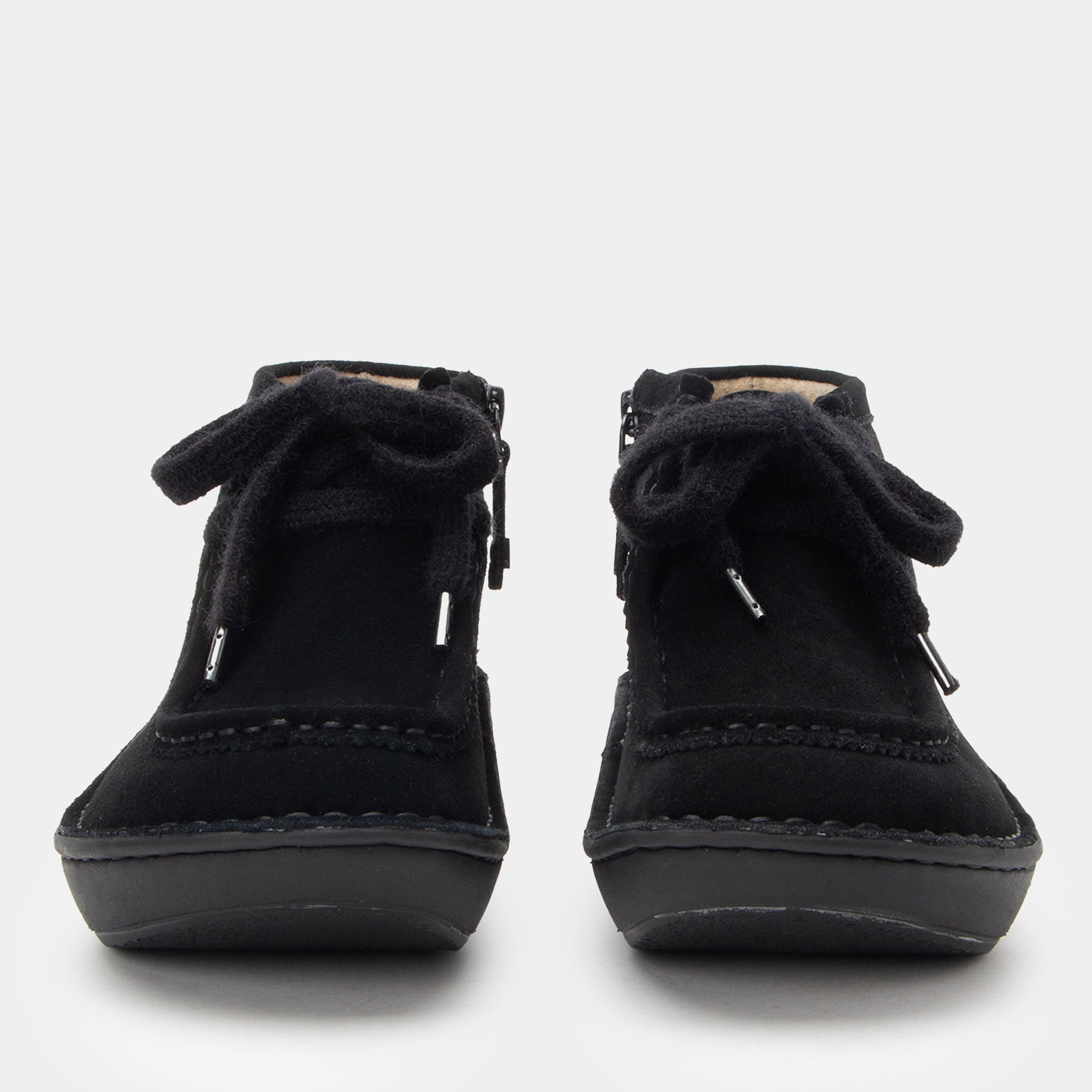 Fae Black Suede Boot - Image 6