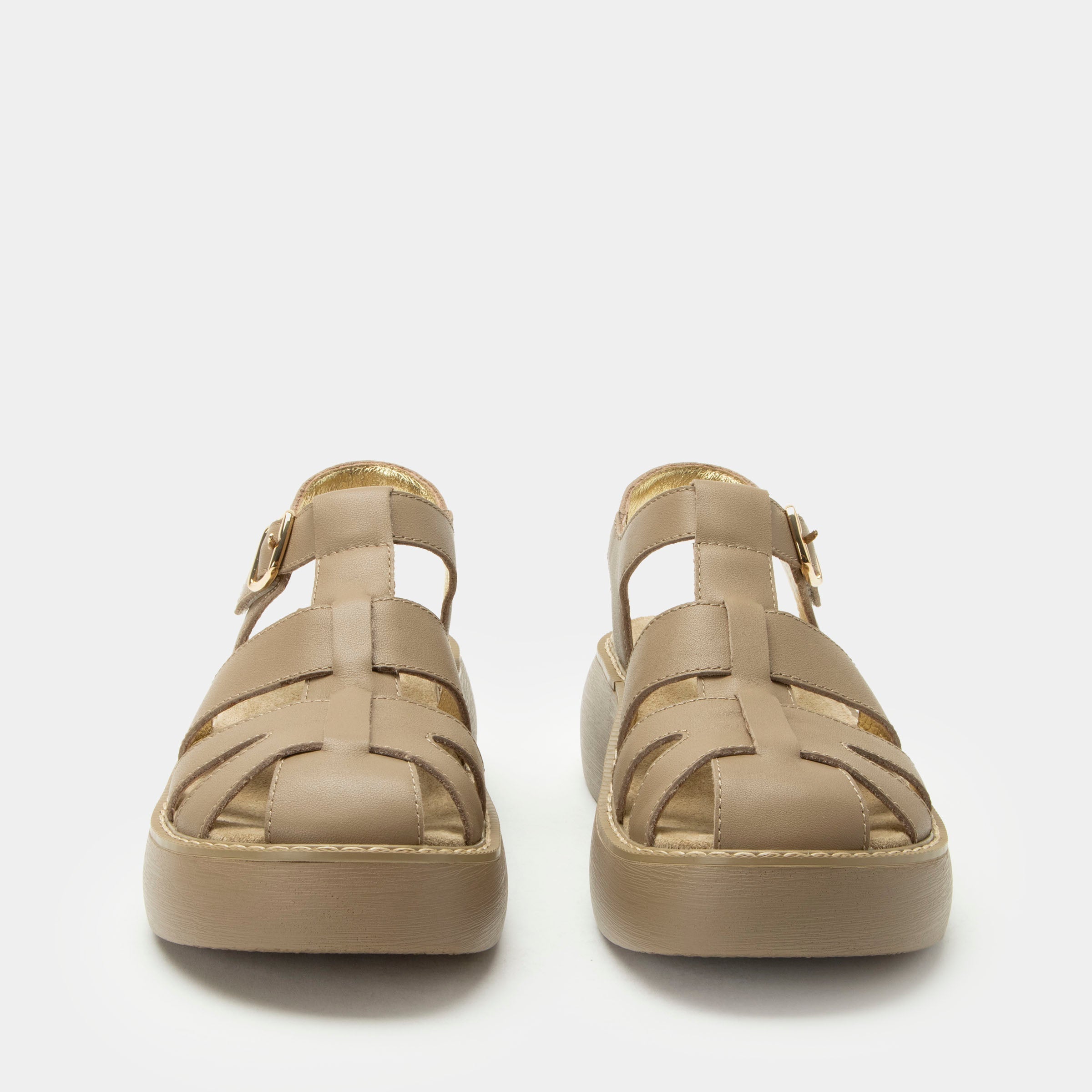 Ingrid Beige Sandal - Image 6
