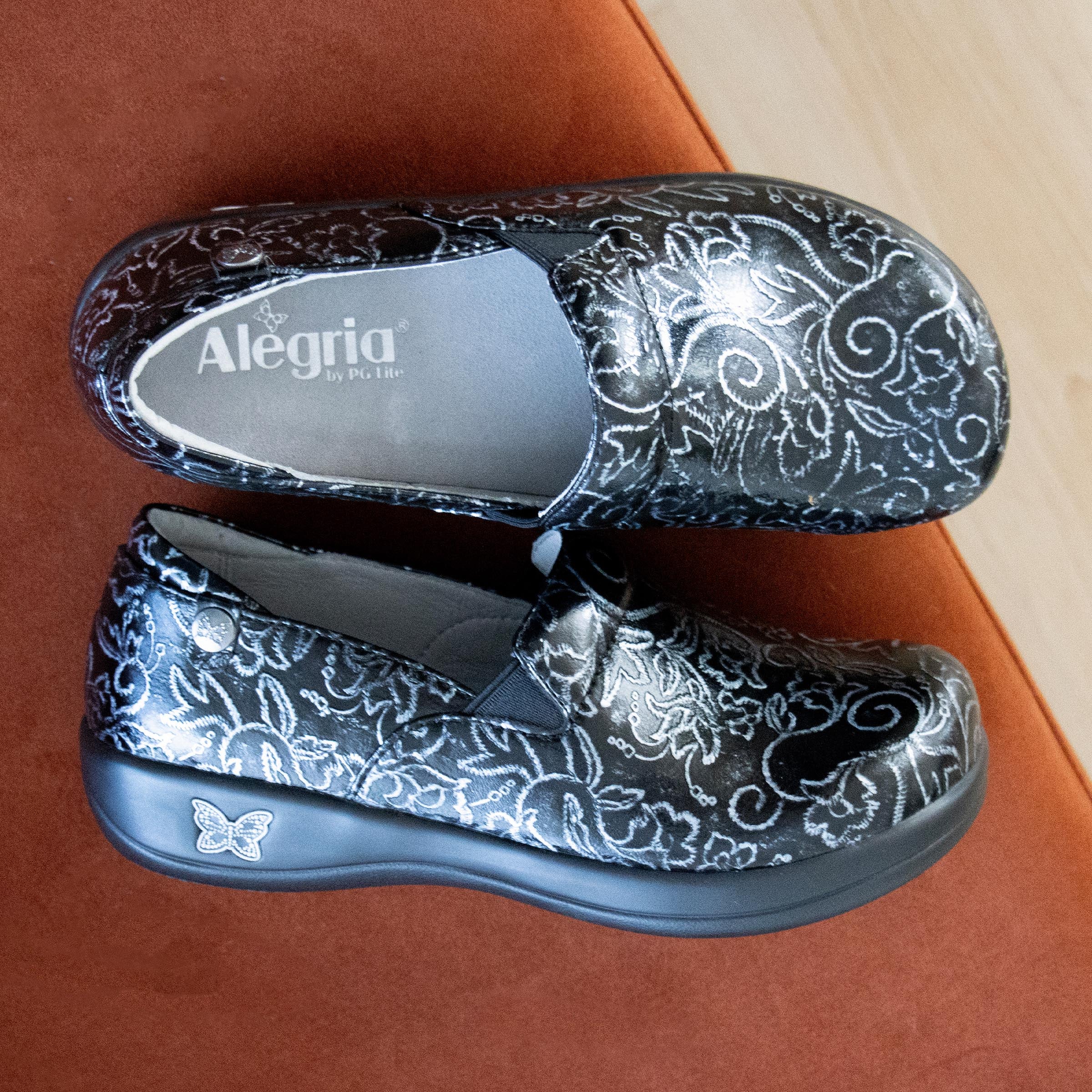 Keli Embroider Me Pewter Shoe - Image 2