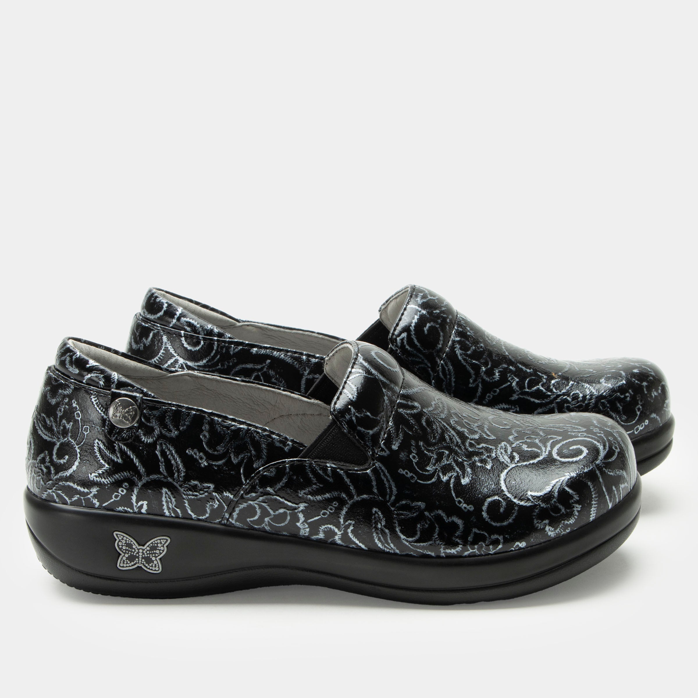 Keli Embroider Me Pewter Shoe - Image 3