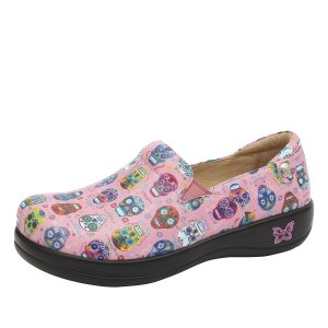 Keli Sugar Skulls Pink Shoe
