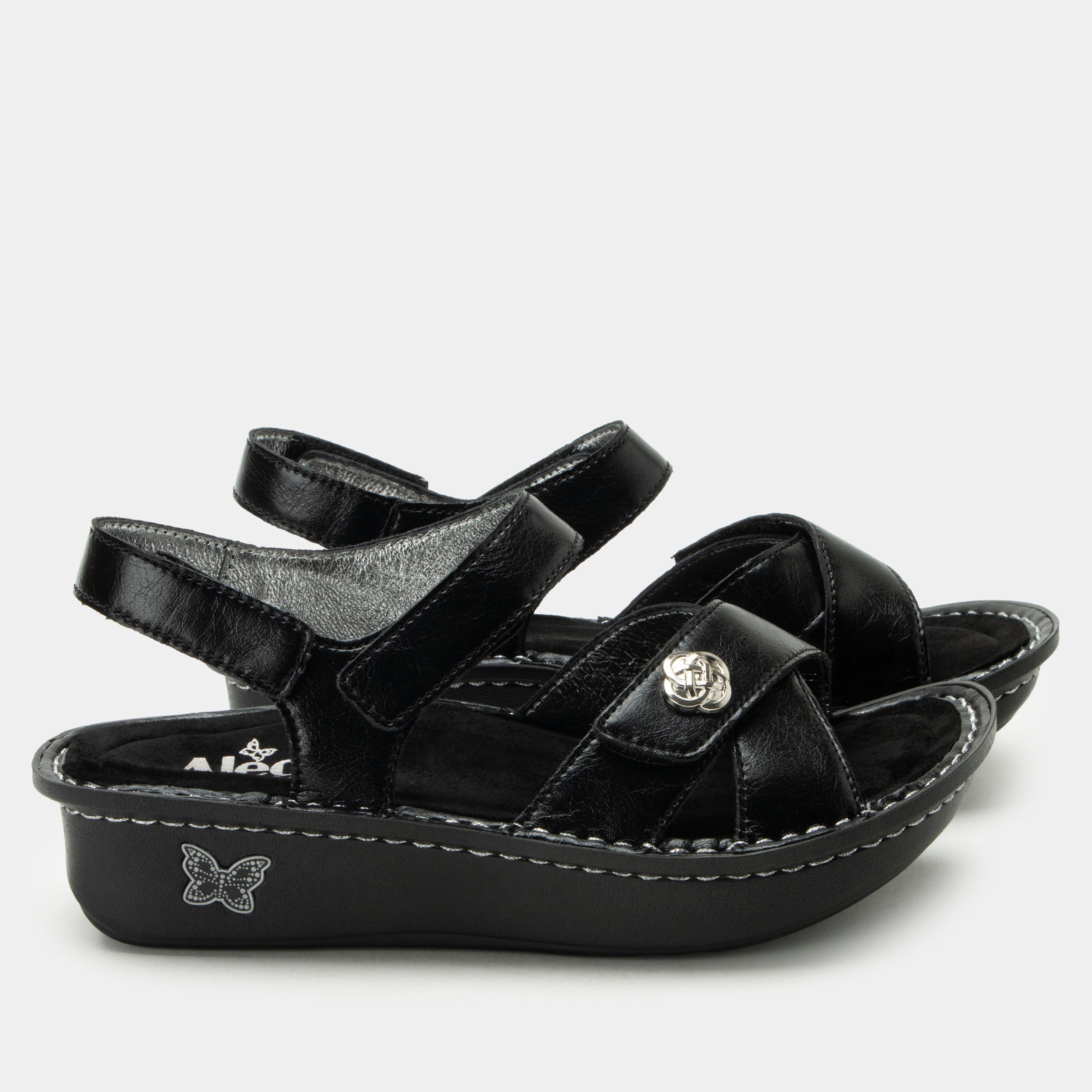 Kelsi Black Sapphire Sandal - Image 2