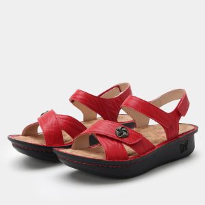 Kelsi Fondly Red Sandal