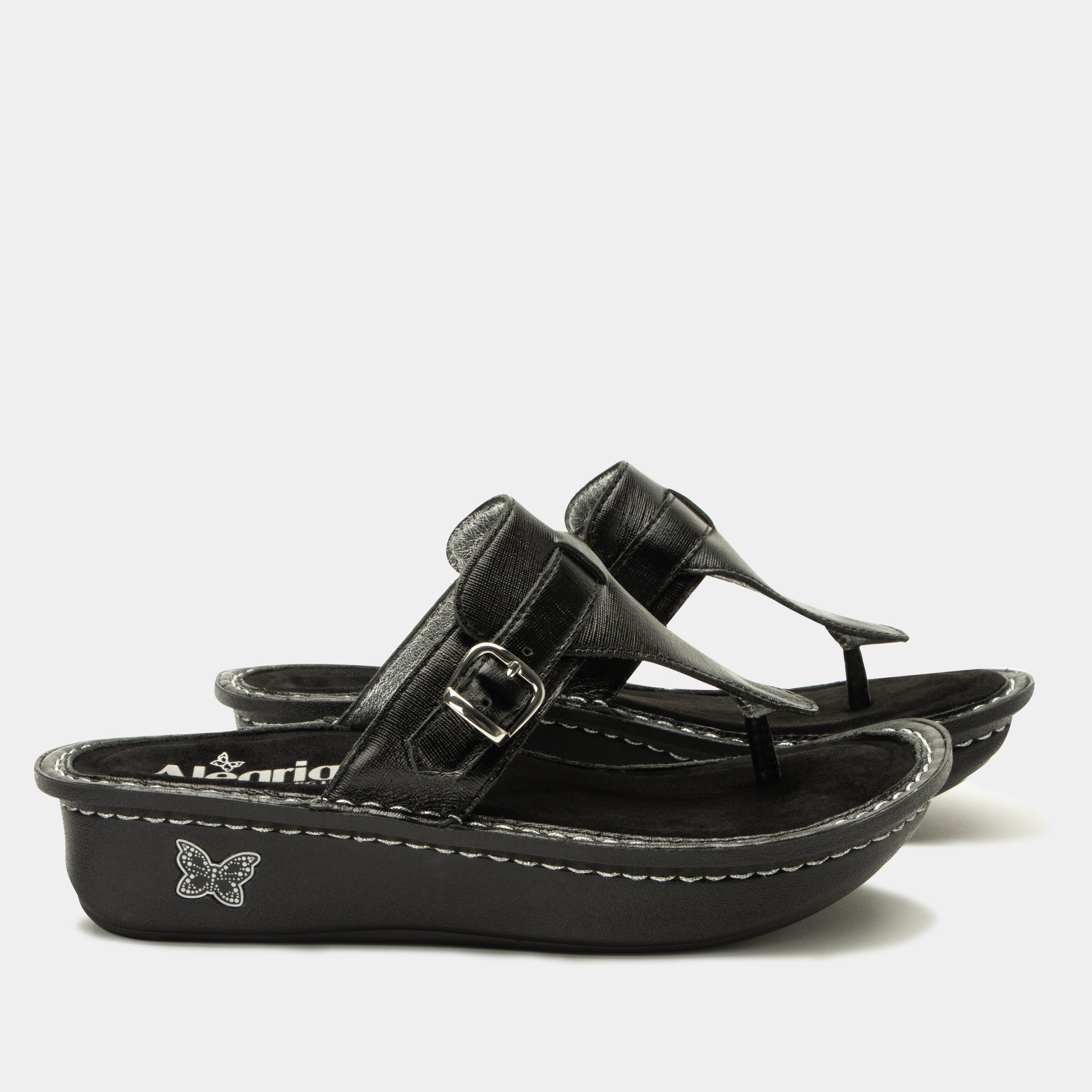 Kennedi Twinkle Black Sandal - Image 2
