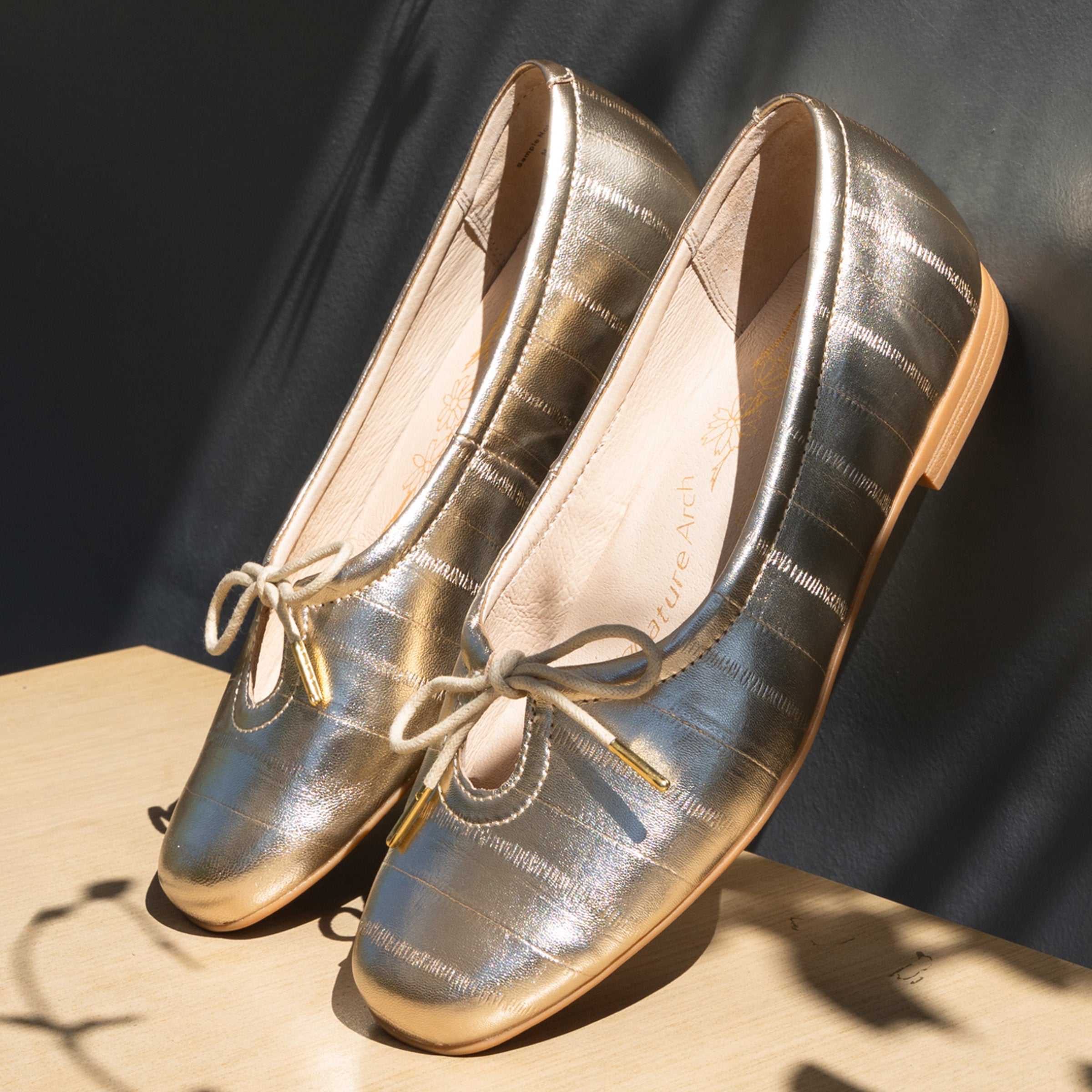 Leilah Gold Shoe - Image 2
