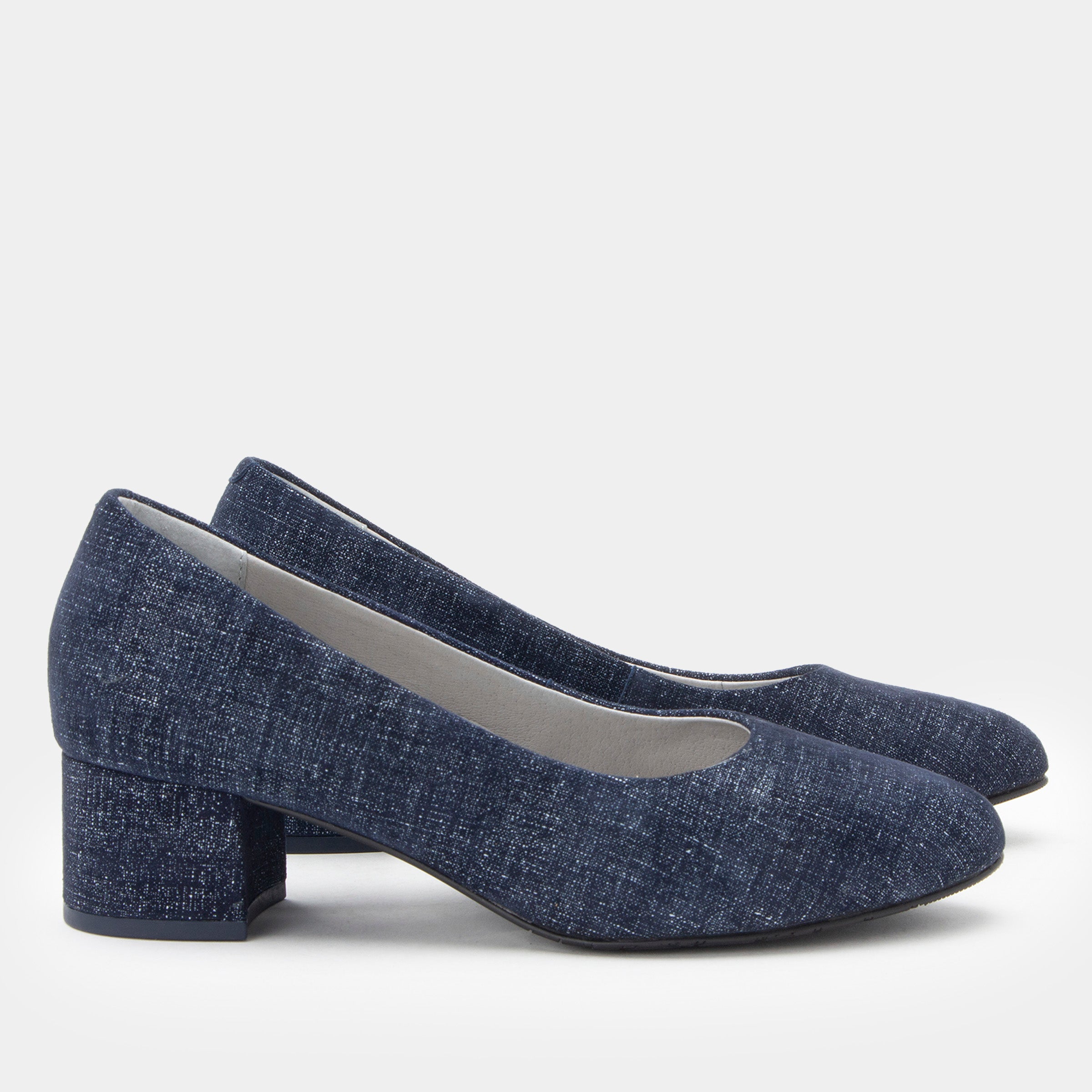 Lisah Tailored Navy Shoe - Image 3