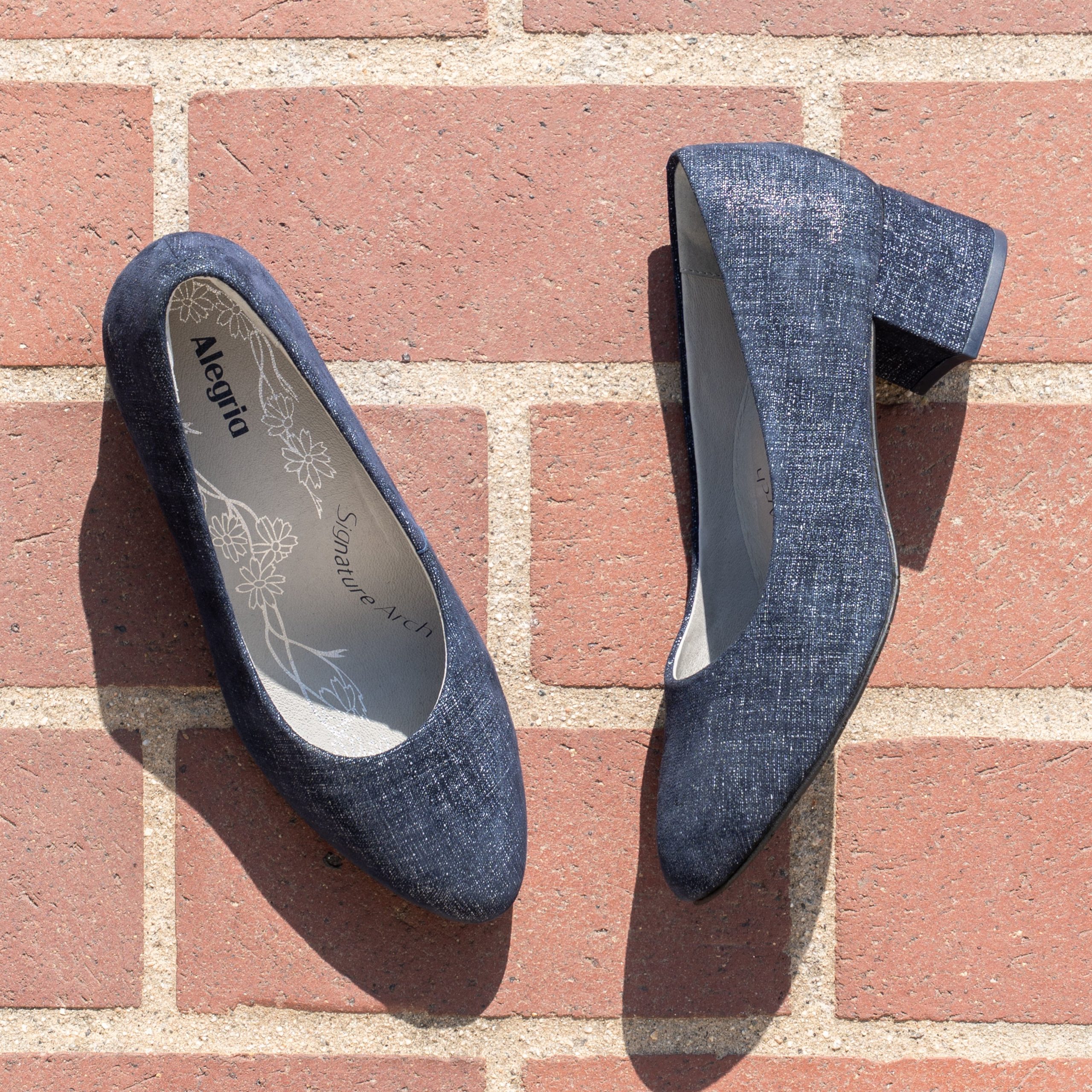 Lisah Tailored Navy Shoe - Image 2