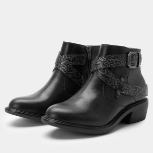 Millie Embroider Me Black Boot