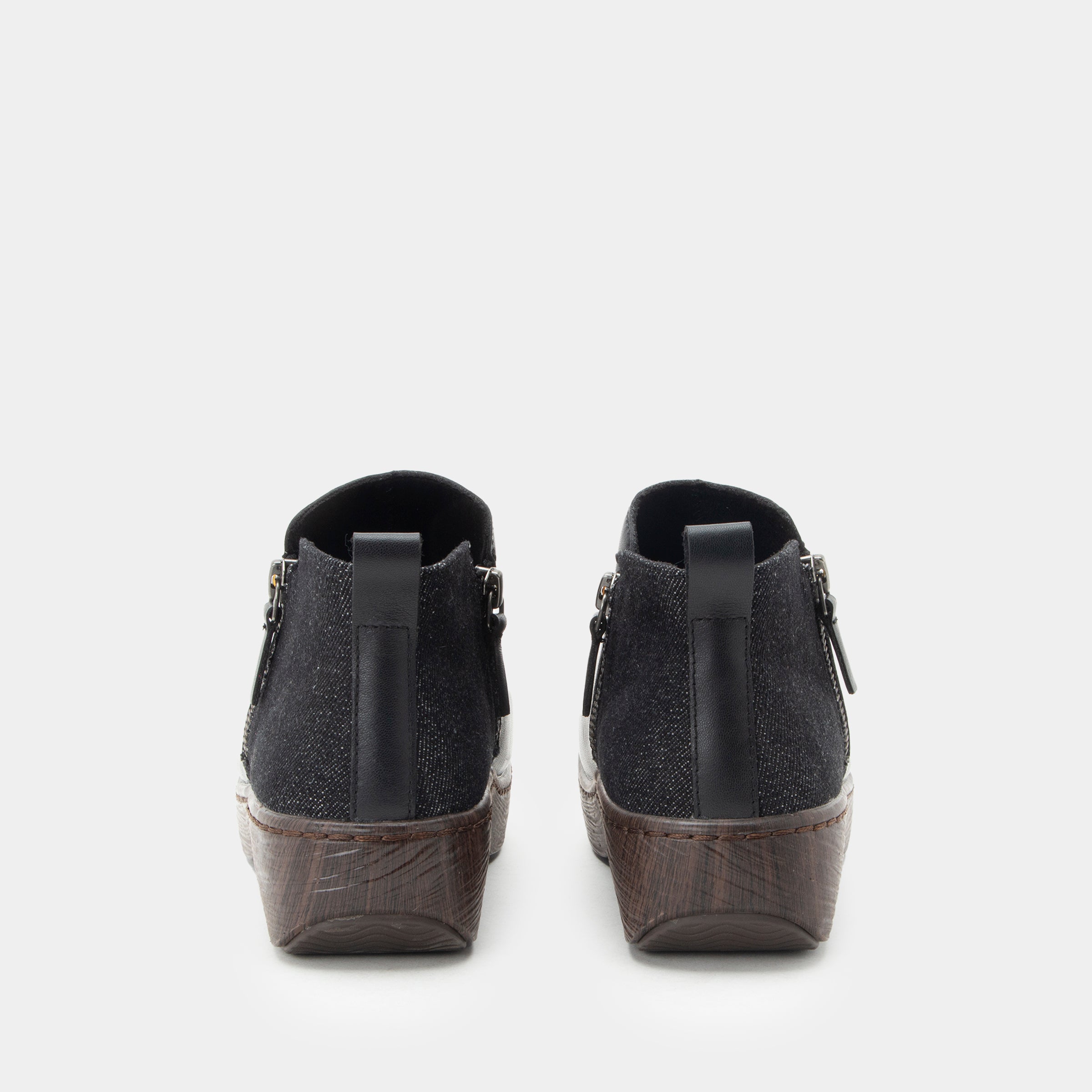 Oaklee Black Denim Boot - Image 4