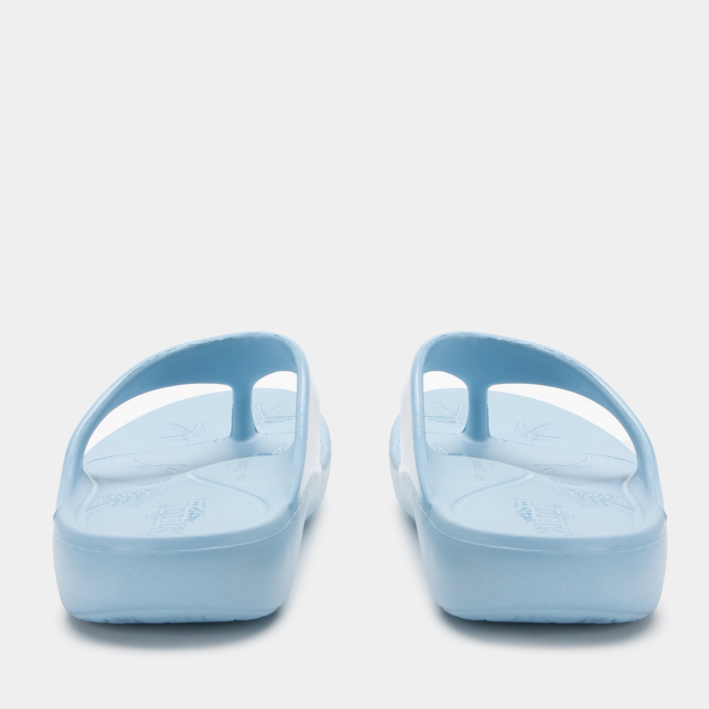 Ode Dusty Blue Gloss Sandal - Image 4