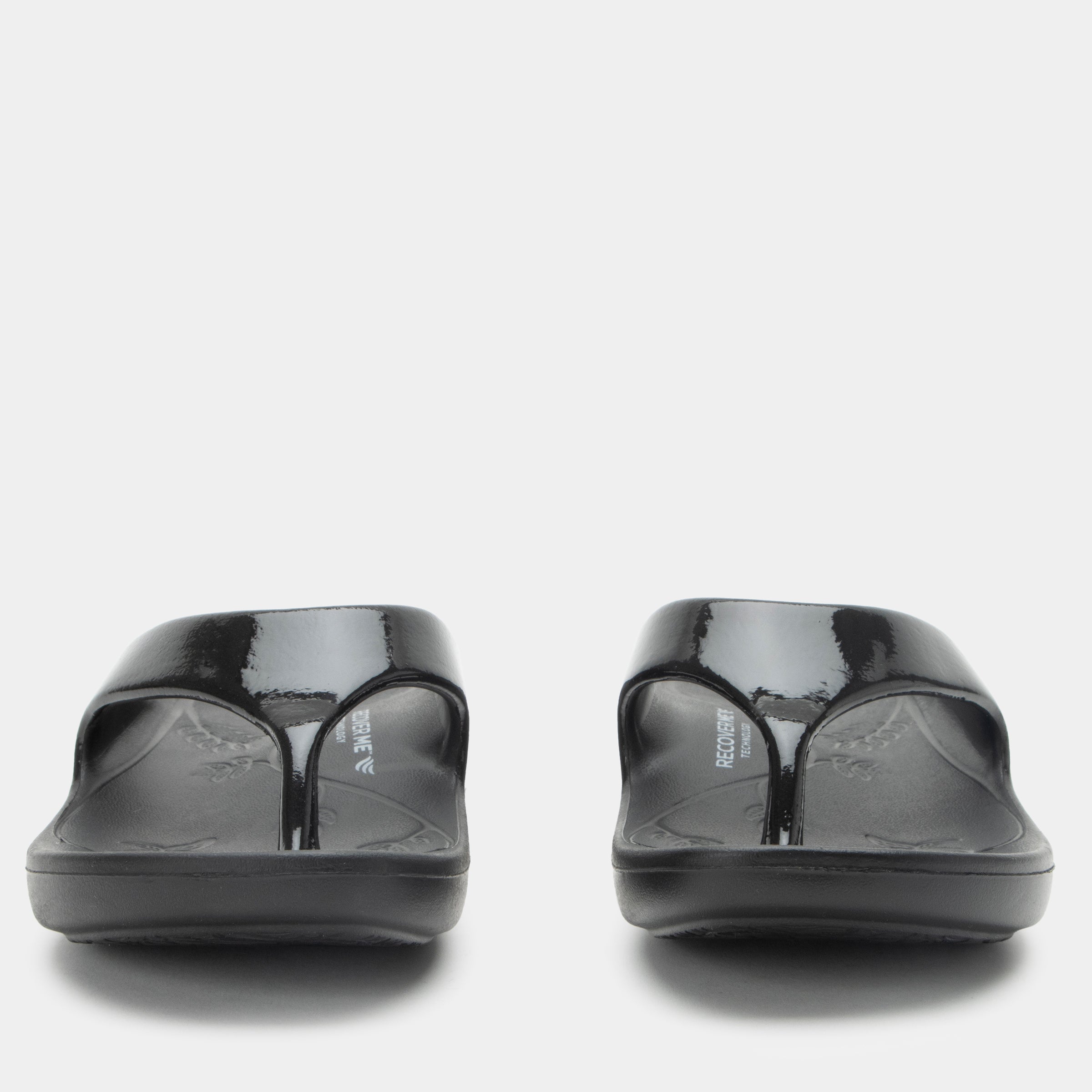 Ode Black Gloss Sandal - Image 6