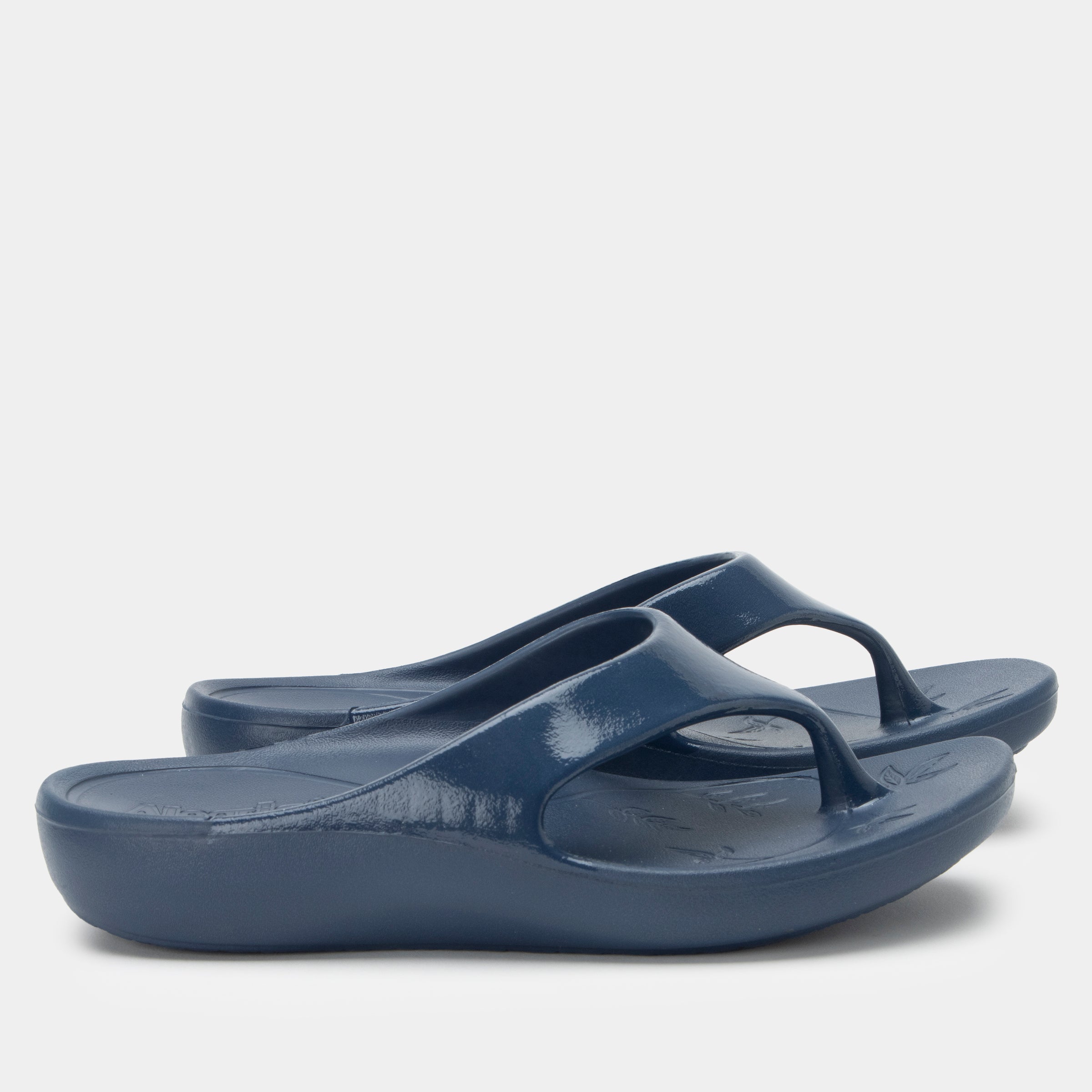 Ode Navy Gloss Sandal - Image 3