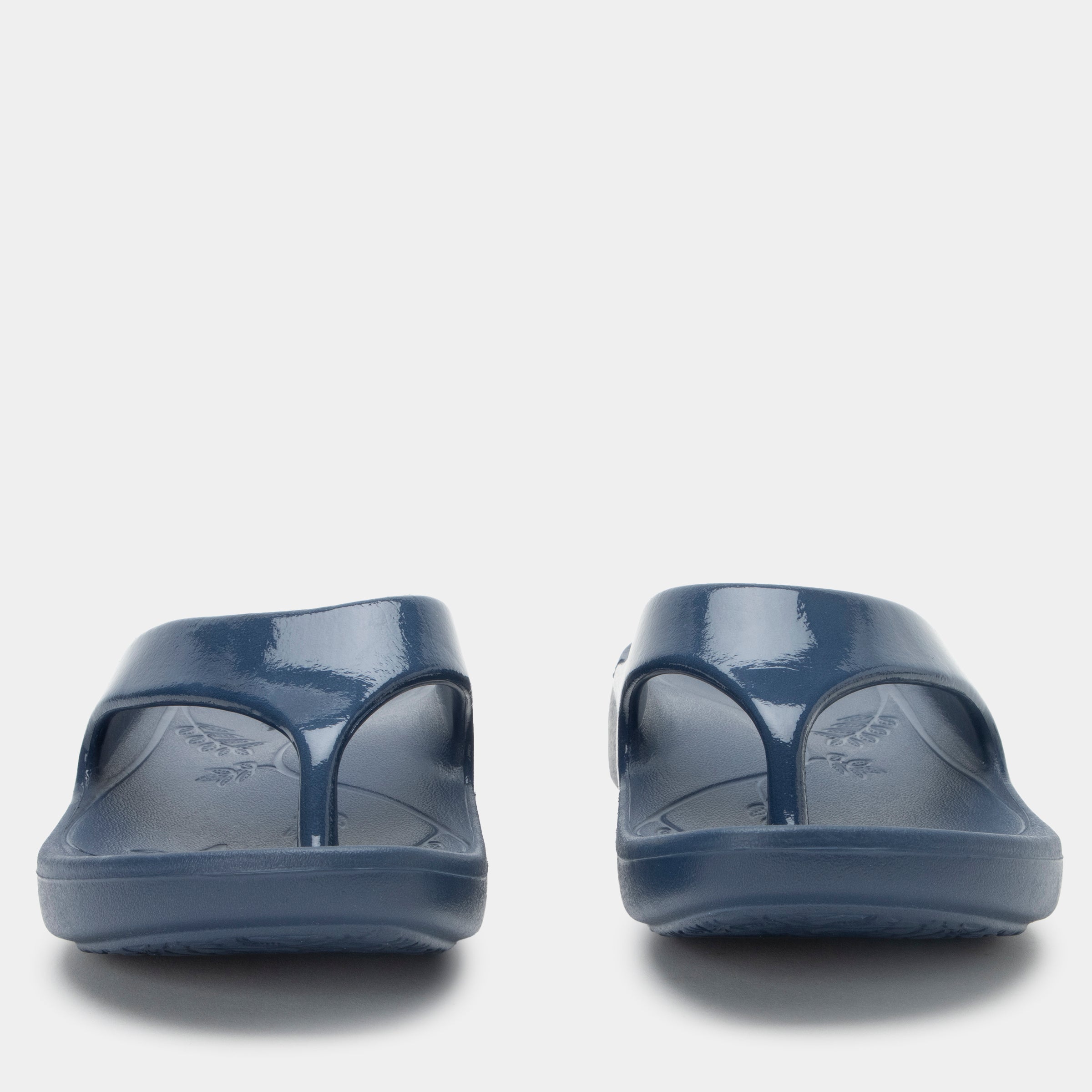 Ode Navy Gloss Sandal - Image 6
