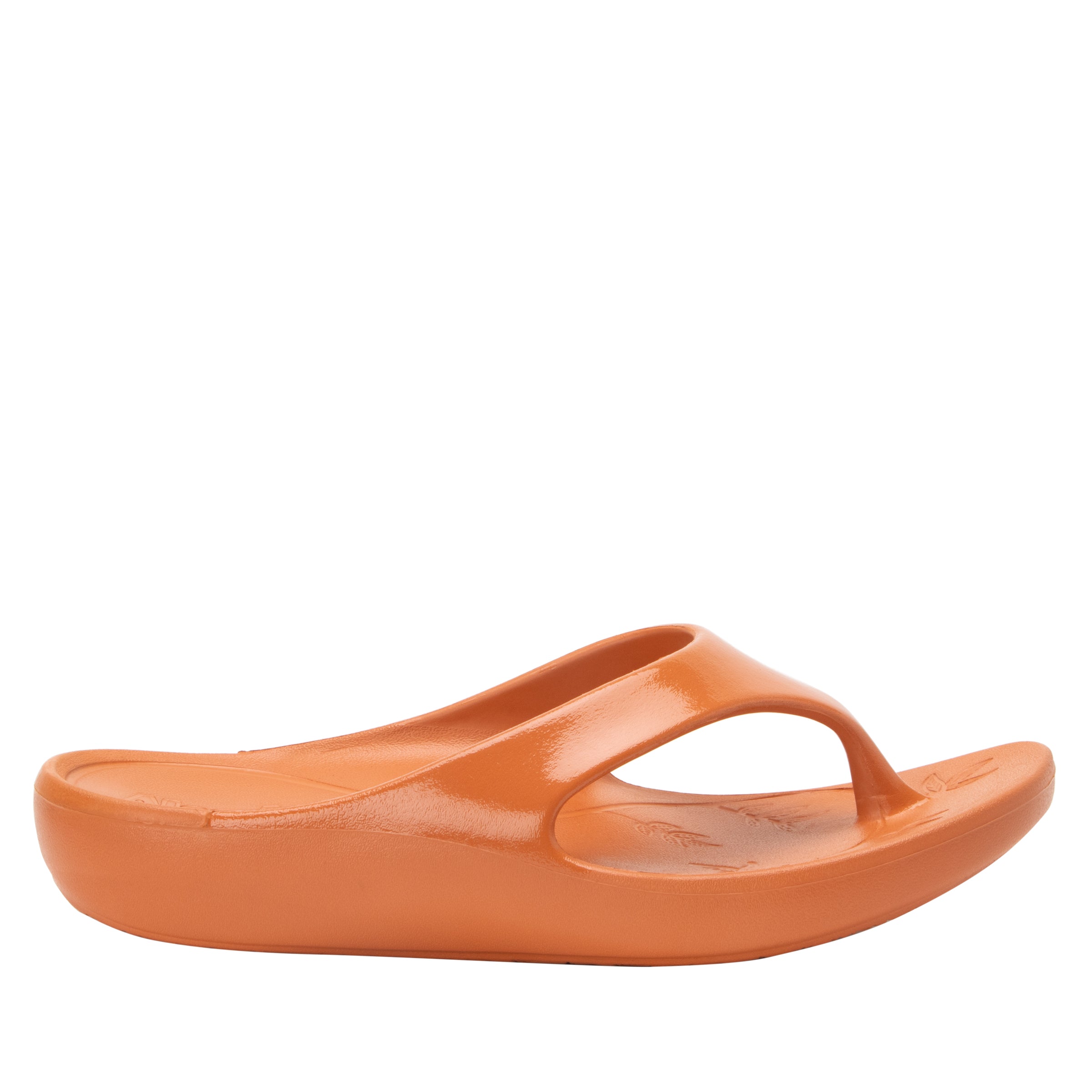 Ode Tangerine Gloss Sandal - Image 3