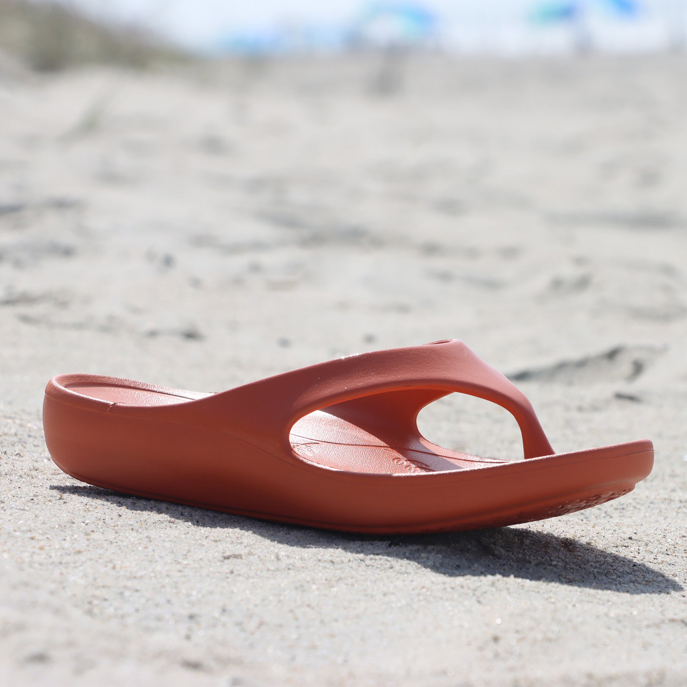 Ode Tangerine Gloss Sandal - Image 2