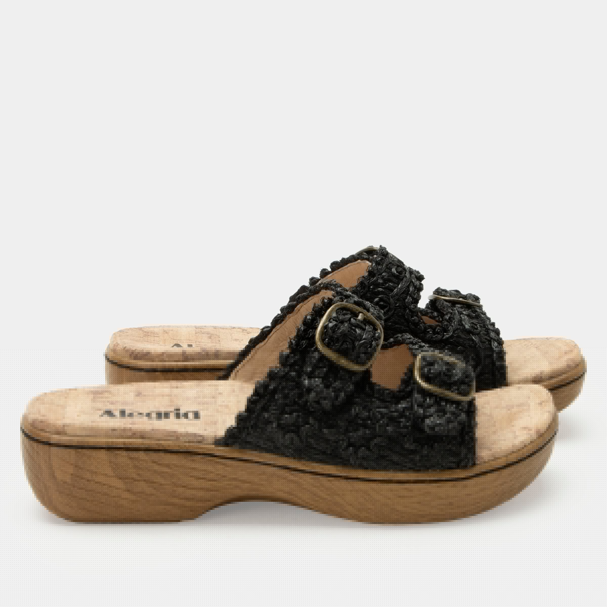 Oona Black Sandal - Image 3