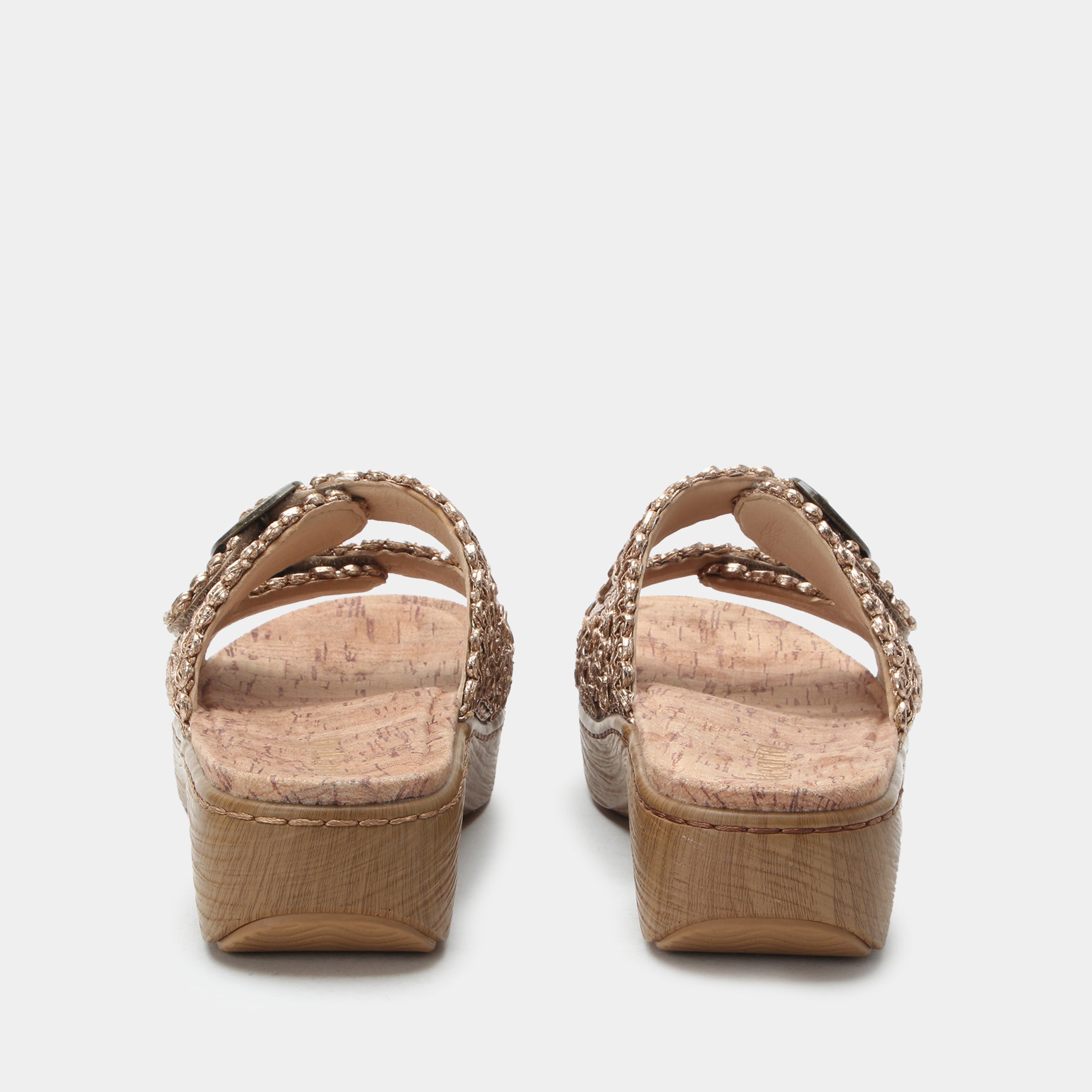 Oona Fancy Gold Sandal - Image 4