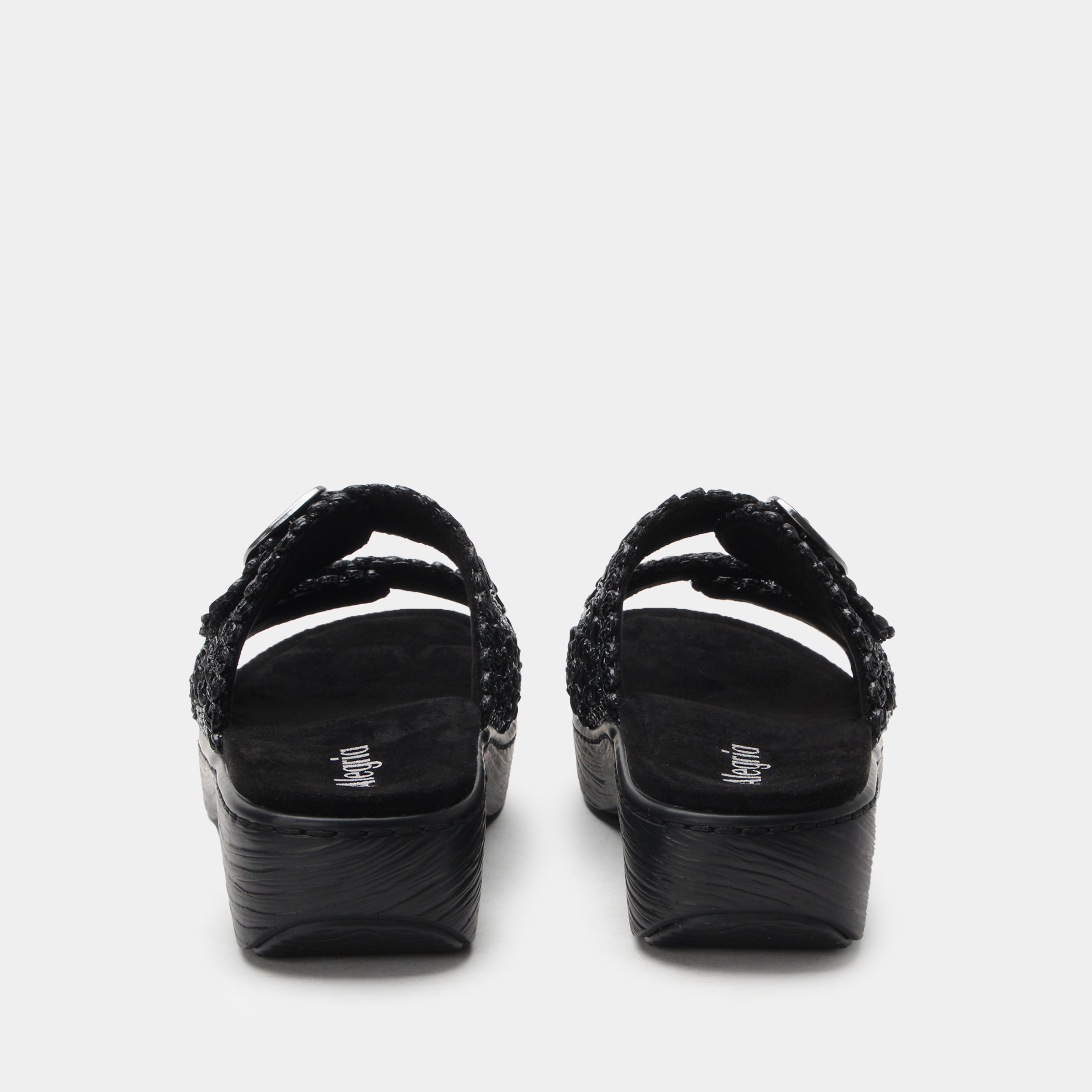 Oona Fancy Black Sandal - Image 4