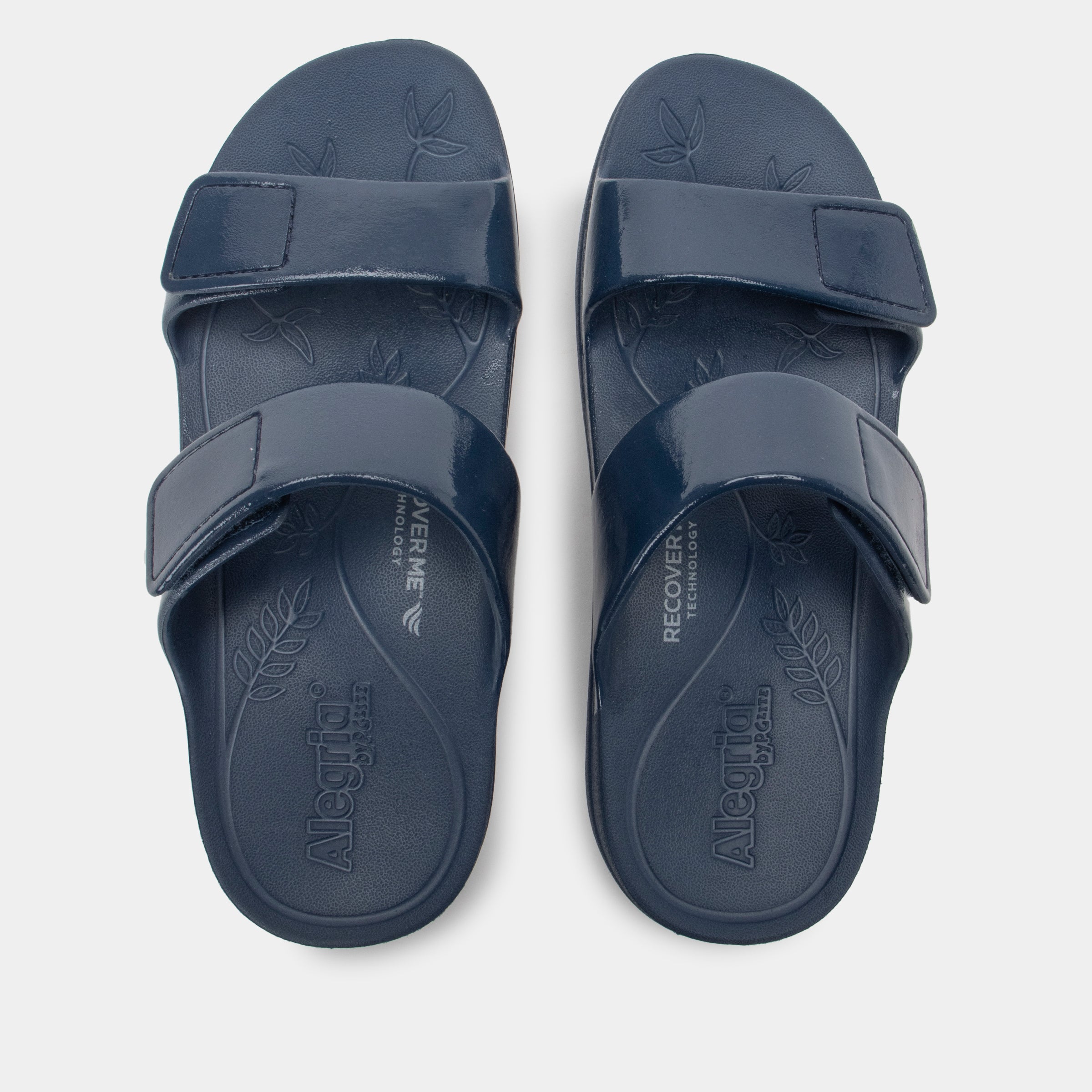 Orbyt Navy Gloss Sandal - Image 5