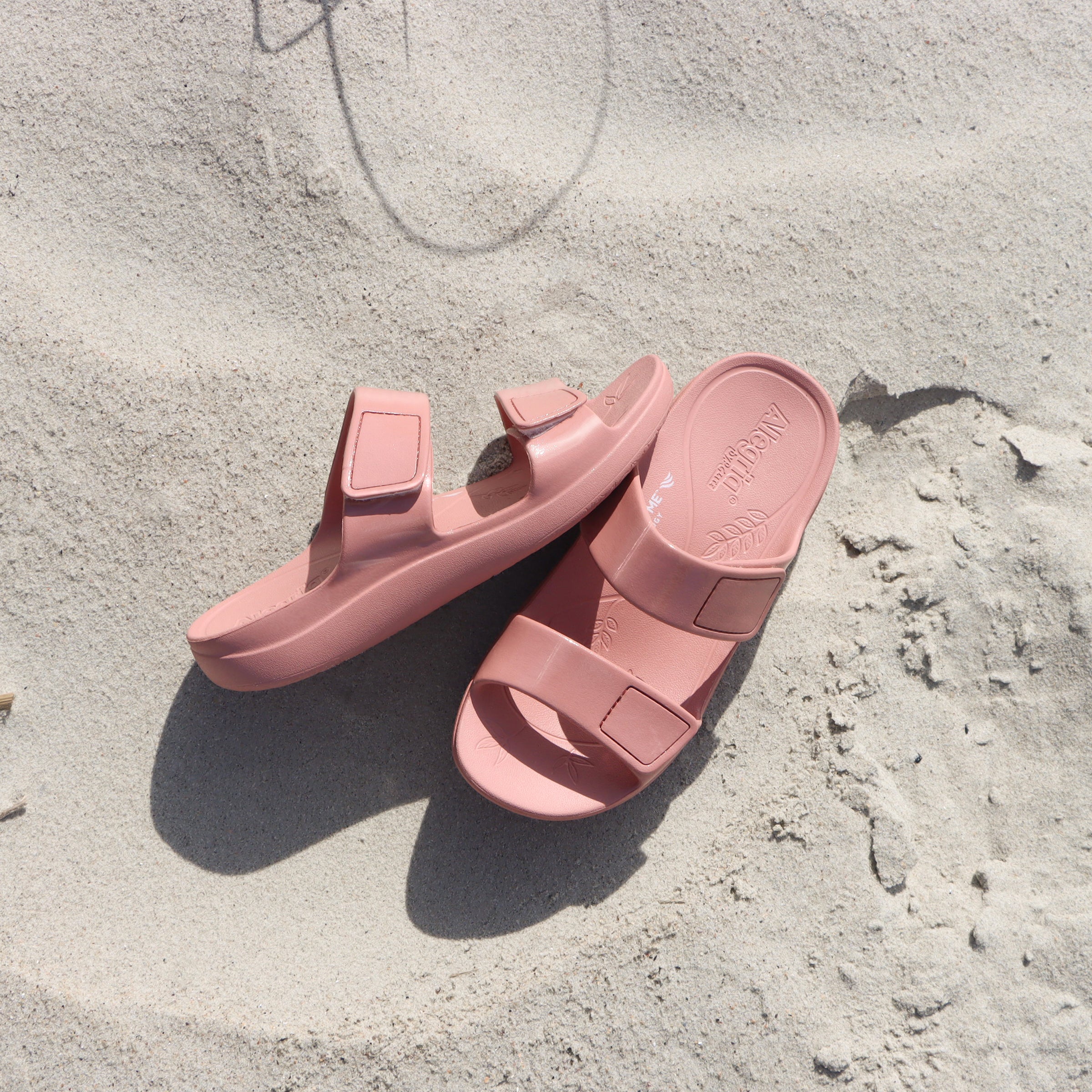 Orbyt Dusty Rose Gloss Sandal - Image 2
