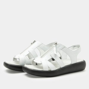Palmer White Sandal