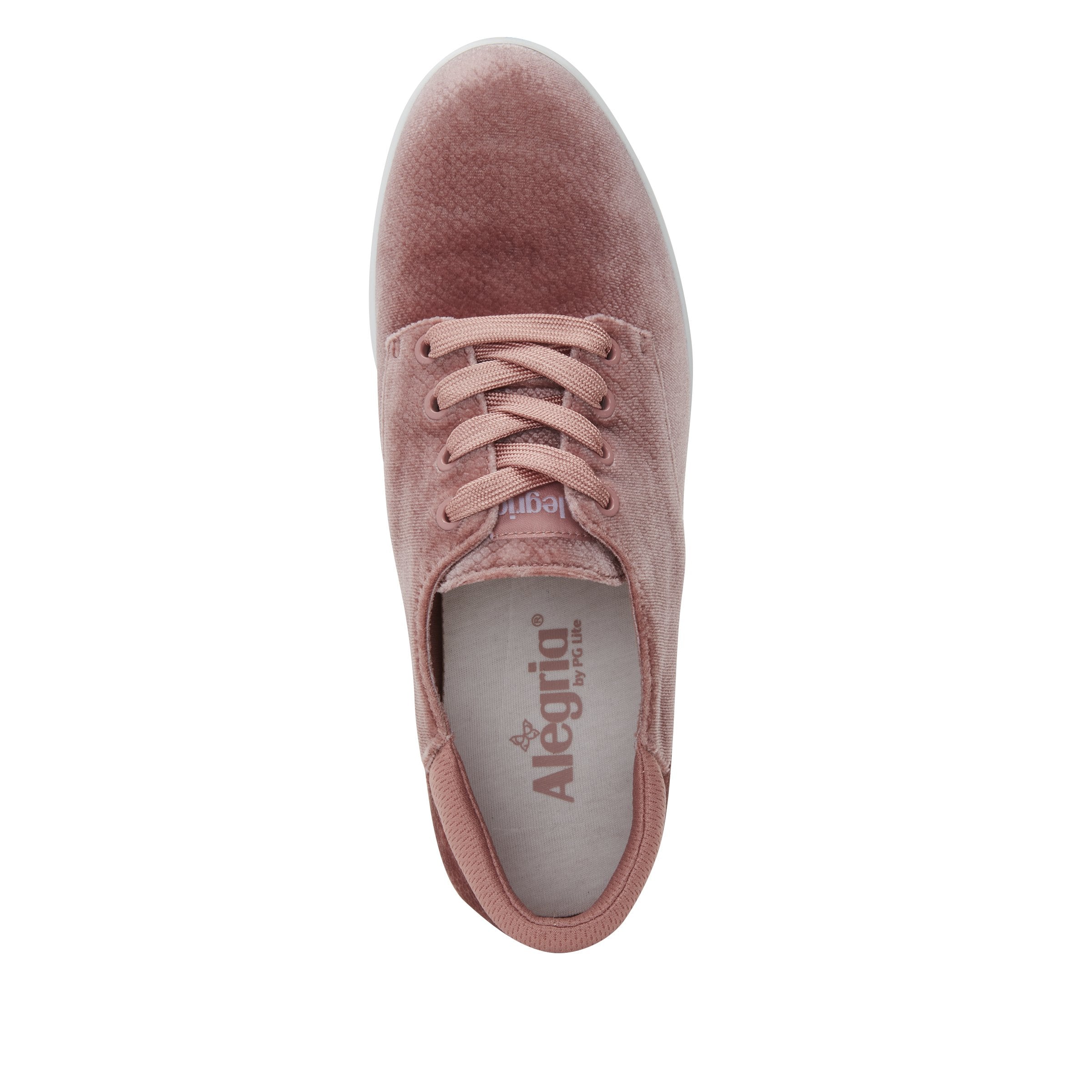 Poly Blush Velvet Snake Shoe - Image 5