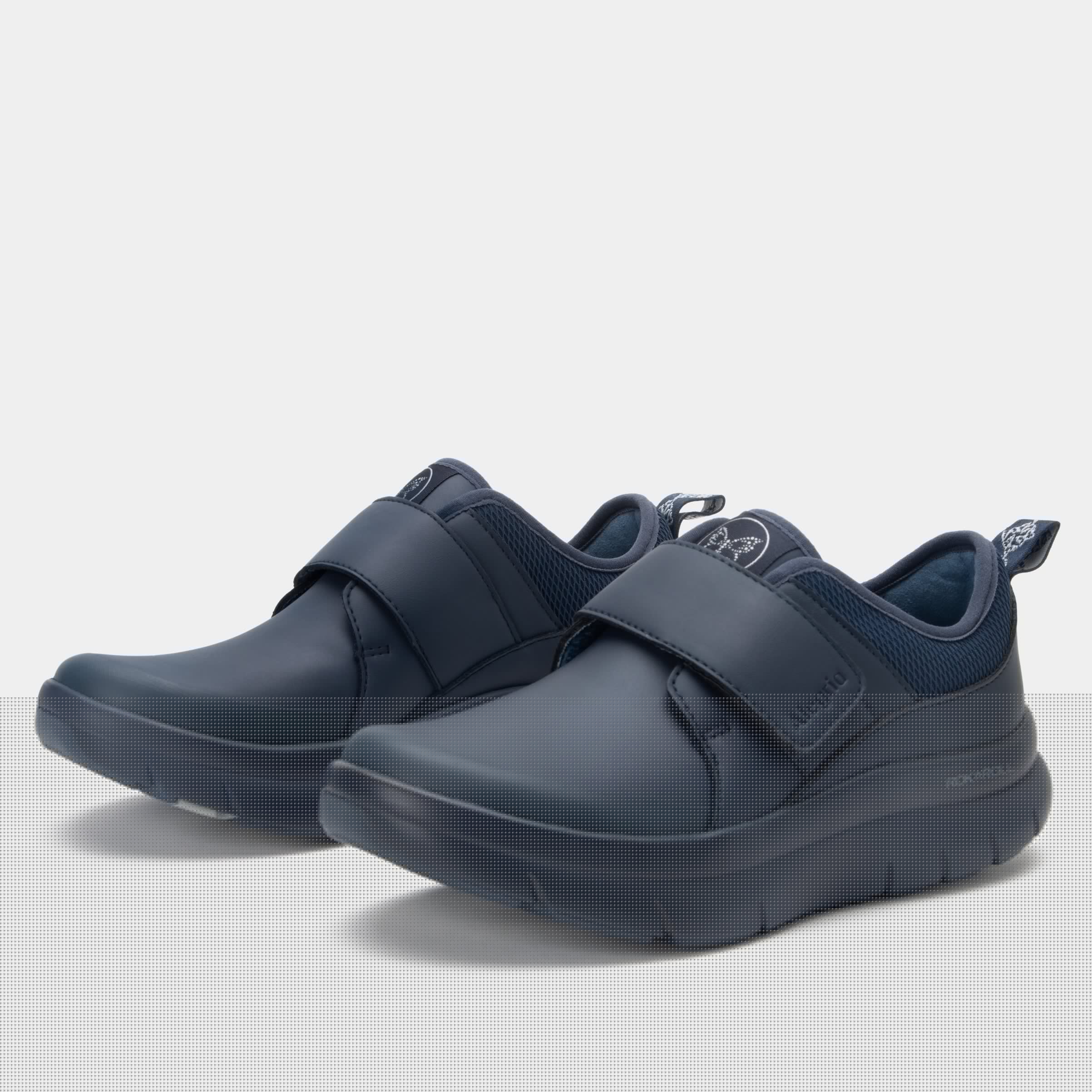Double Trouble Navy Shoe