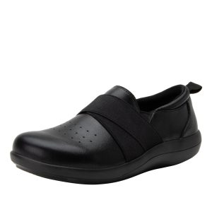 Savvie Black Smooth Shoe