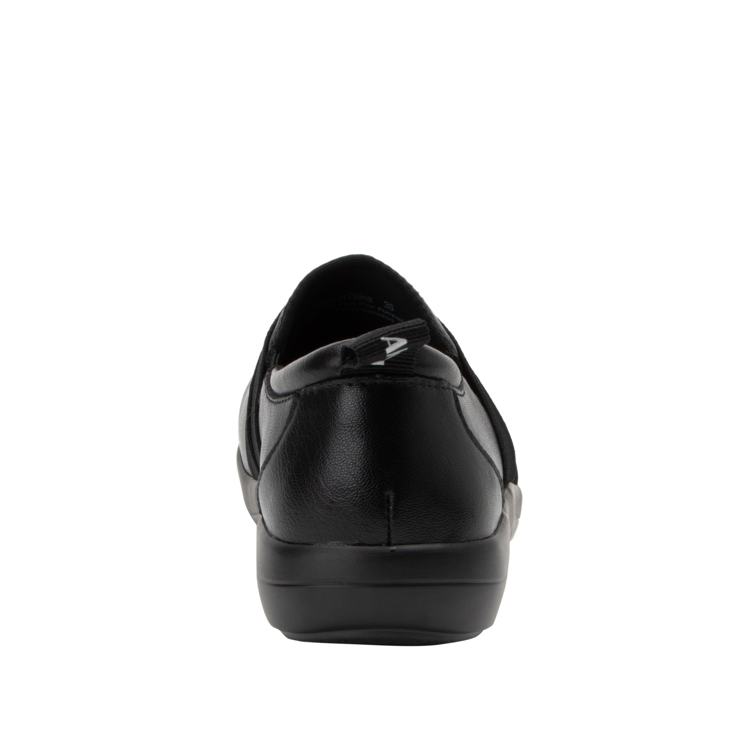 Savvie Black Smooth Shoe - Image 4