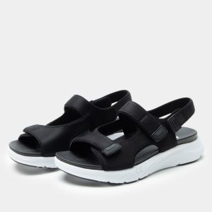 Sandie Black Top Sandal
