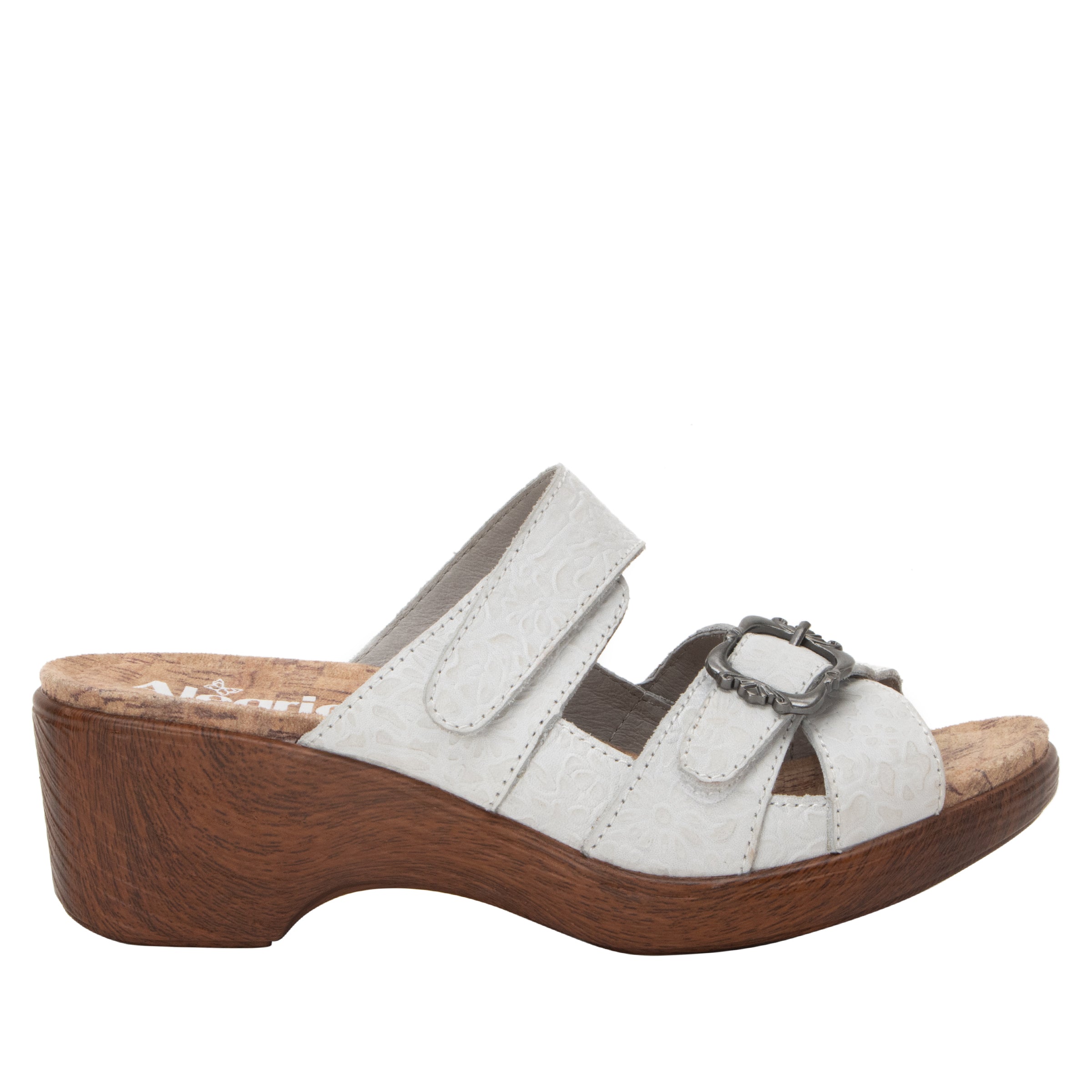 Sierra Delicut White Sandal - Image 3